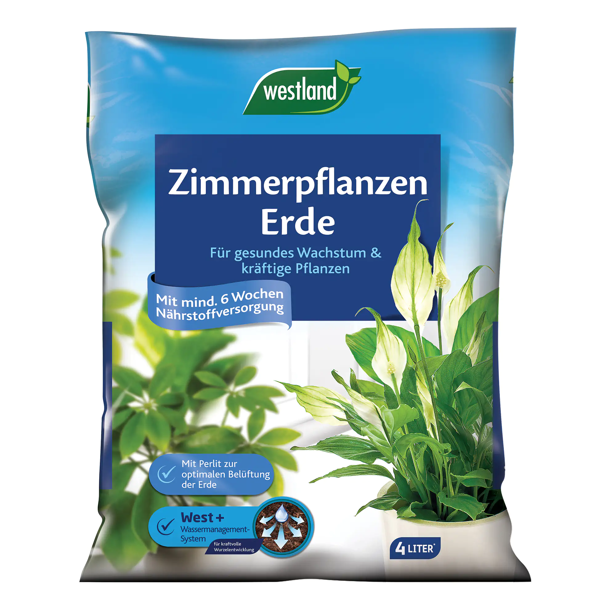 Westland Zimmerpflanzen Erde 4 l Westland Zimmerpflanzen Erde 4 l