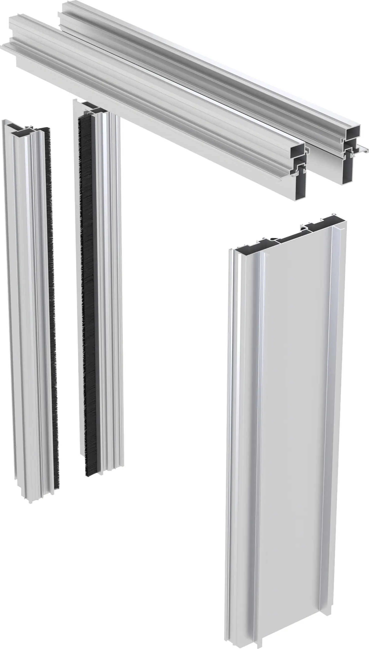 Knauf Aluminium-Spachtellaibung Pocket Kit Easy für Holztürblatt CW 75