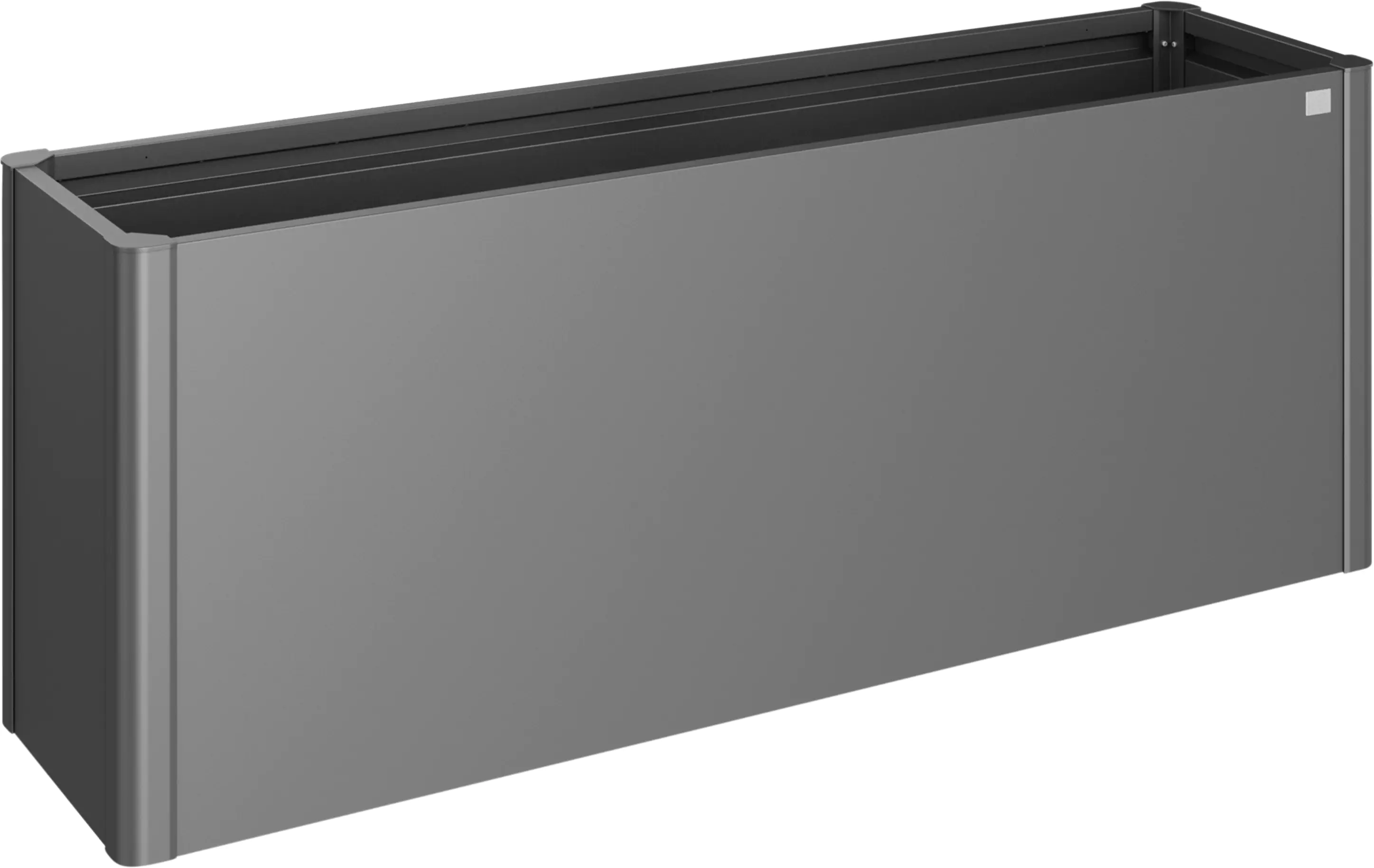 Biohort Hochbeet 2x0,5 201 x 53 x 77 cm dunkelgrau