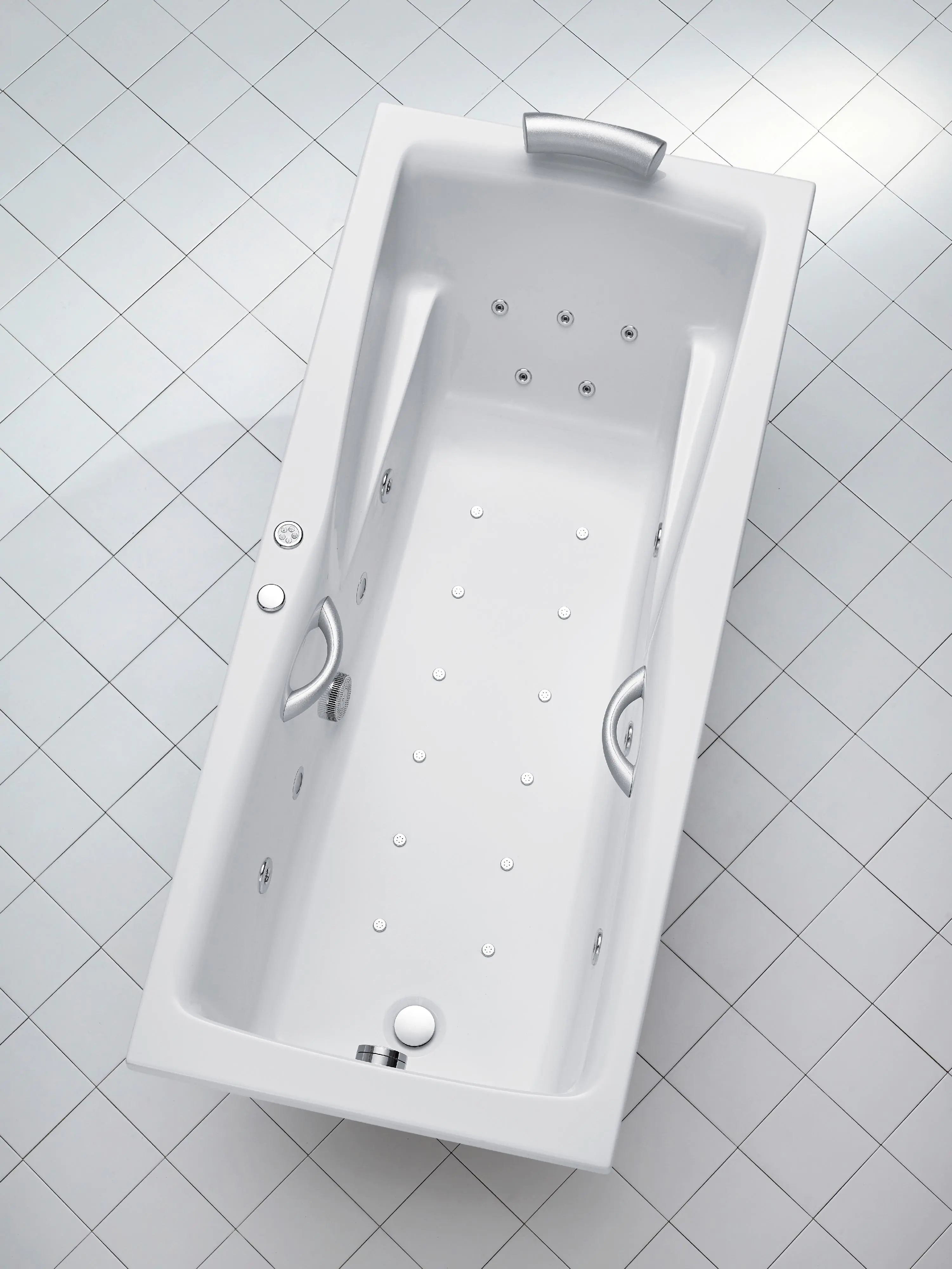Ottofond Whirlpool-Badewanne Komplettset Atlanta 190 cm Ottofond Whirlpool-Badewanne Komplettset Atlanta 190 cm