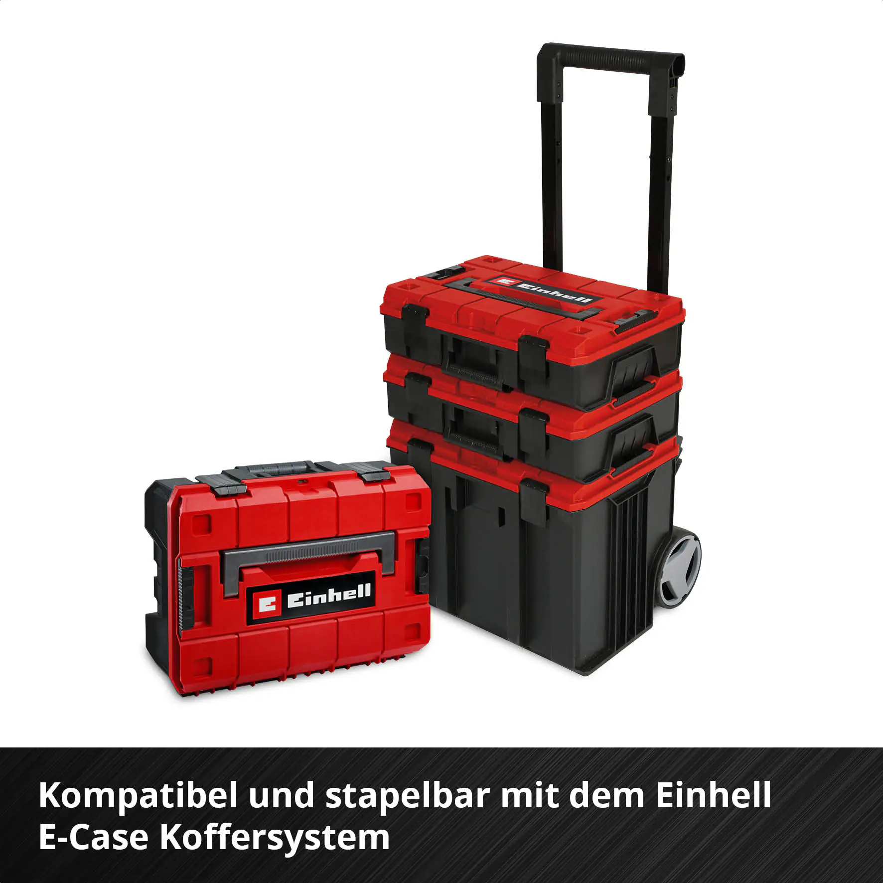 Einhell Schraubenset mit Bits in E-Case-Koffer 2.445-teilig