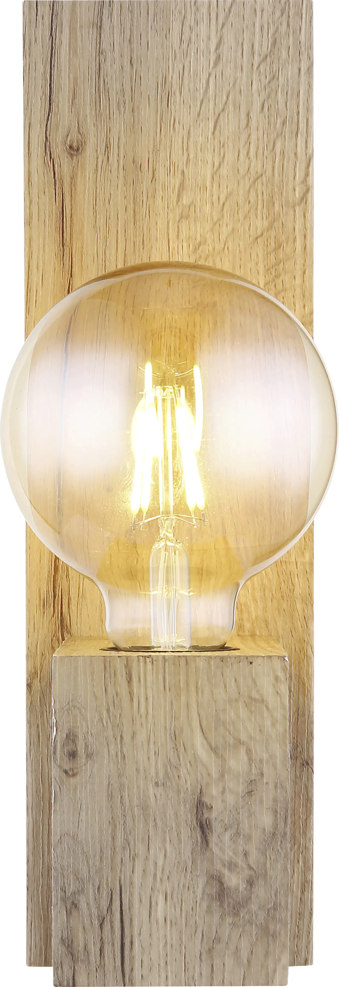 Globo Wandleuchte Erna braun 30 x 16 cm E27, max. 60 W Globo Wandleuchte Erna braun 30 x 16 cm E27, max. 60 W