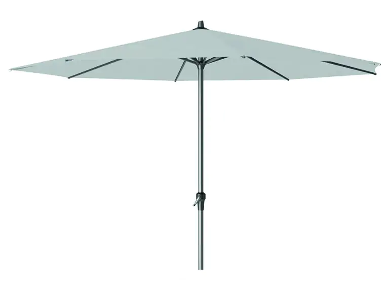 Siena Garden Mittelstockschirm Avio grau Ø 350 cm Siena Garden Mittelstockschirm Avio grau Ø 350 cm