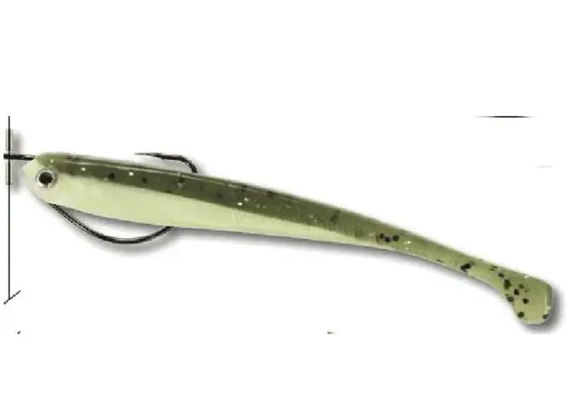 Paladin TF DropShot System Zander-Barsch grün/10g/7cm