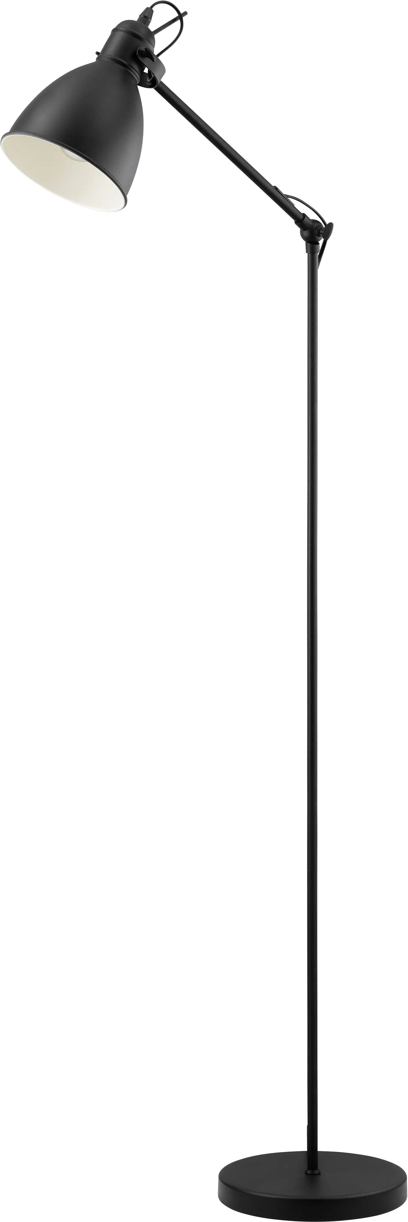 Eglo Stehleuchte Priddy schwarz 137 x 23 cm E27