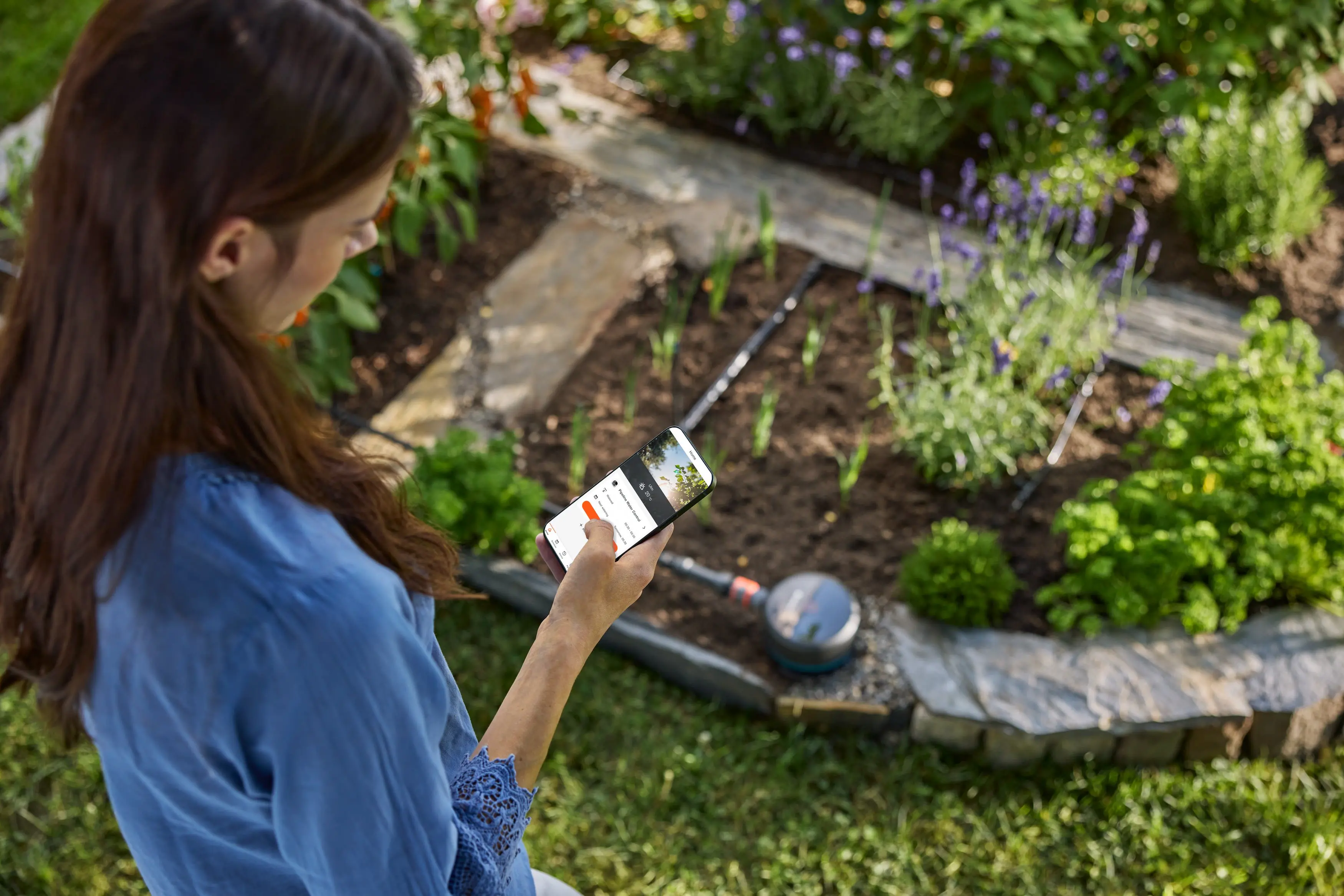 Gardena Bewässerungssteuerung smart Pipeline inkl. Hahn- & Schlauchverbinder