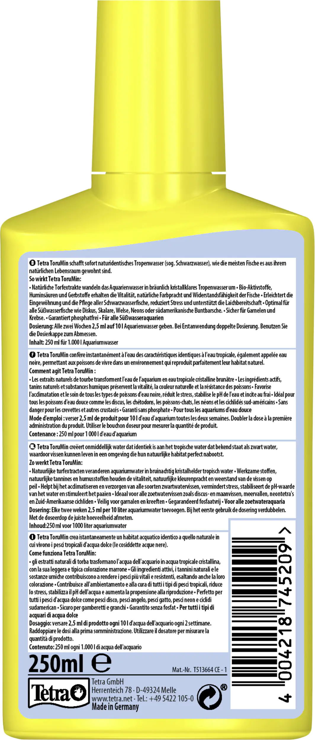 Tetra ToruMin 250 ml