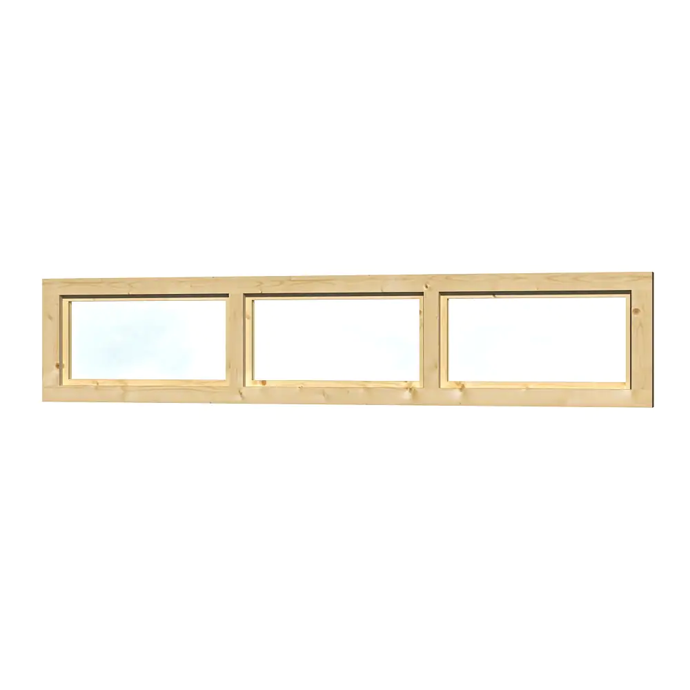 SKAN HOLZ Oberlicht 147 x 30 cm, natur