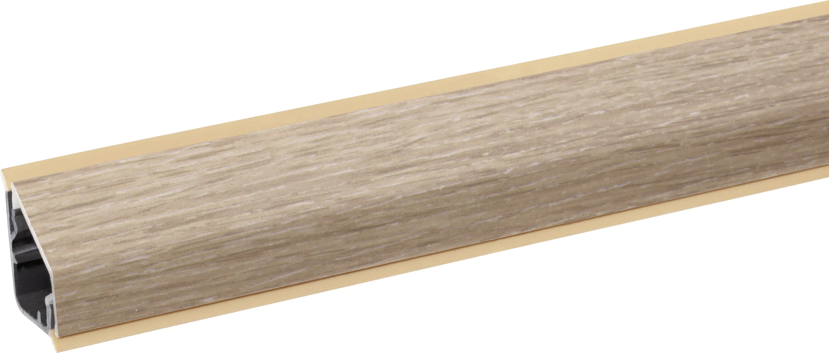 Wandanschlussystem 60 cm, 24 x 16 mm, Sonoma Eiche