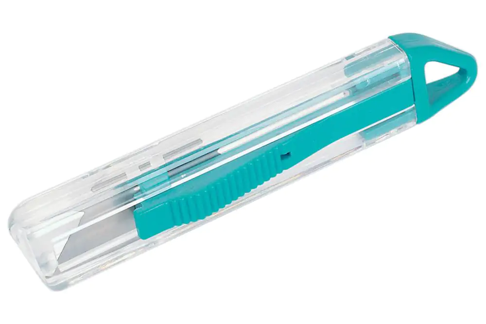 Wolfcraft Sicherheitsmesser mit einziehbarer Klinge