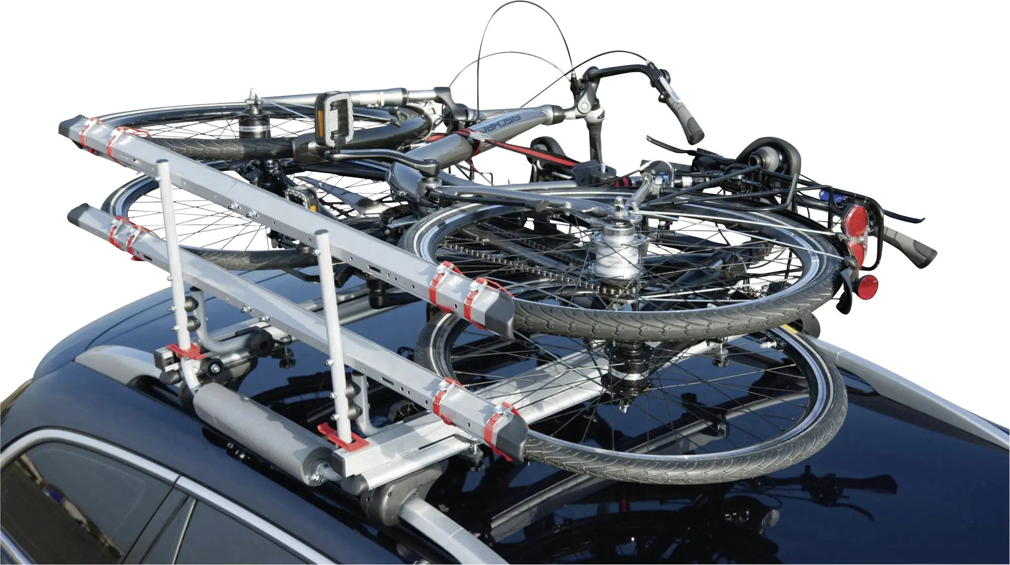 Fischer Dach-Fahrradträger Dachlift für 2 Fahrräder Fischer Dach-Fahrradträger Dachlift für 2 Fahrräder