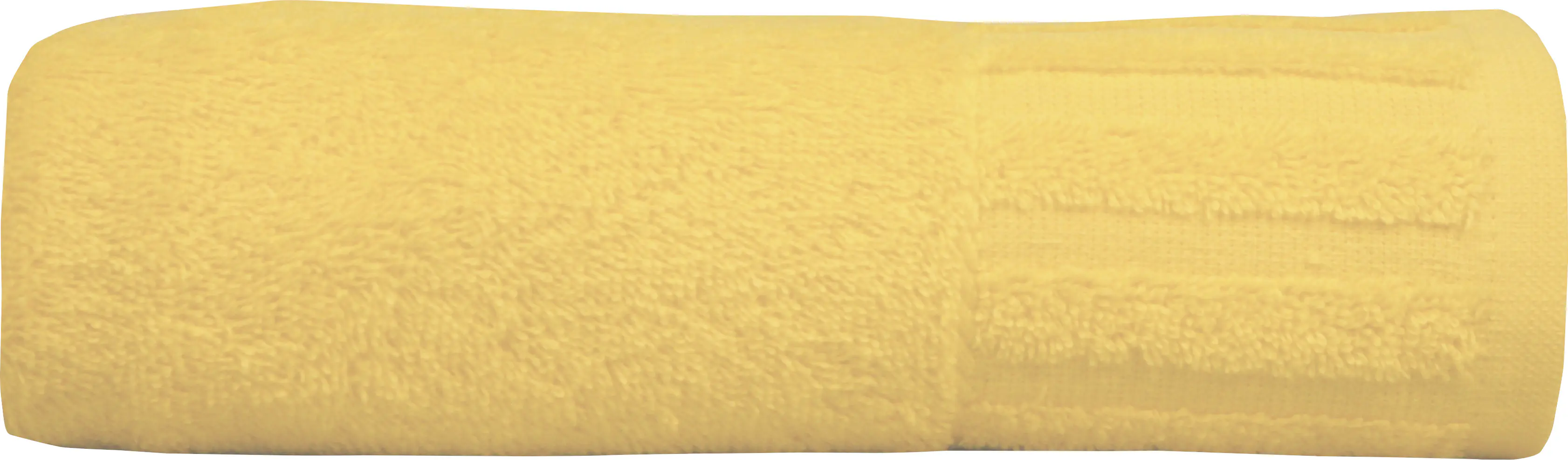 Badetuch Uni Baumwolle 100 x 150 cm gelb