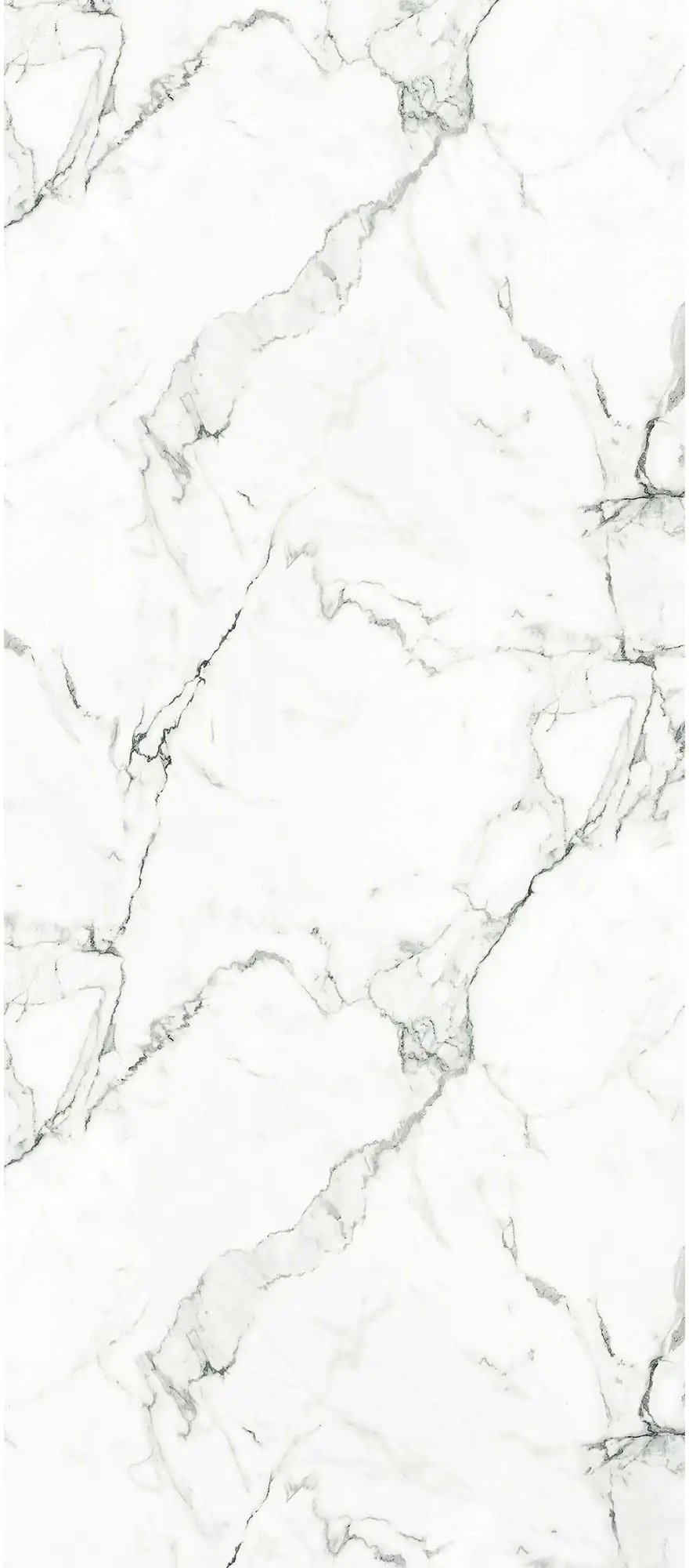 Breuer Duschrückwand Soft-Touch Marmor schwarz / weiß 100 x 255 x 0,3 cm