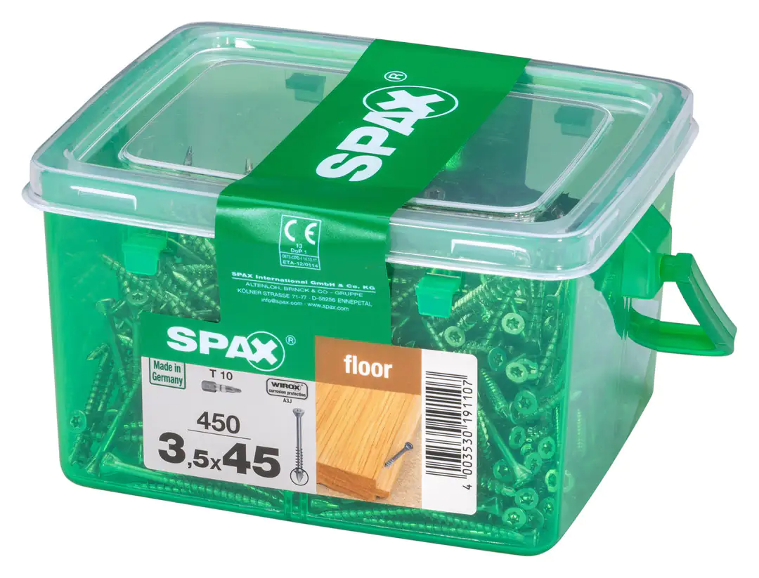 Spax Dielenschrauben 3.5 x 45 mm TX 10 - 450 Stk.