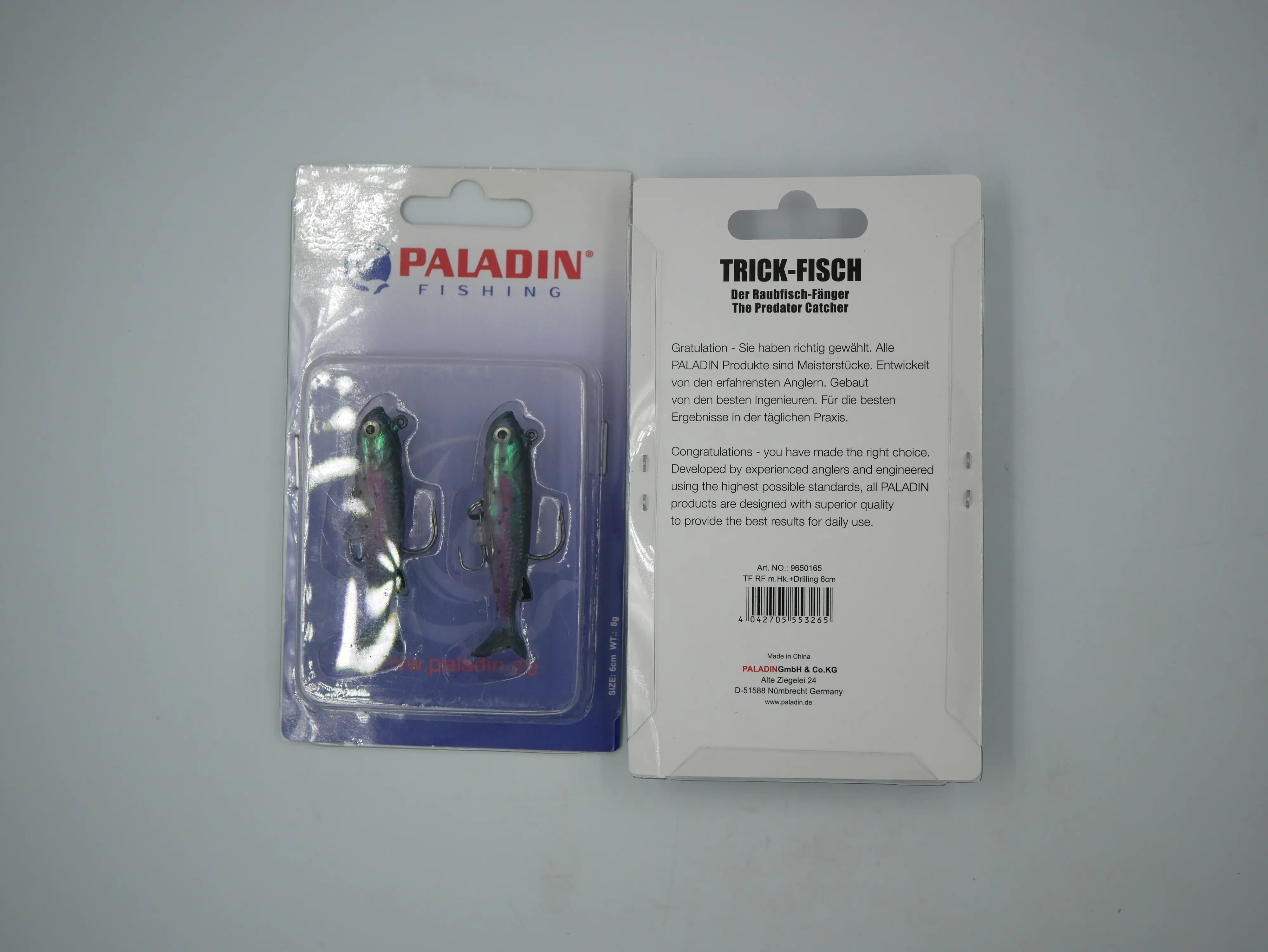 Paladin Kunstköder 6cm Regenbogenforelle 2 Stück