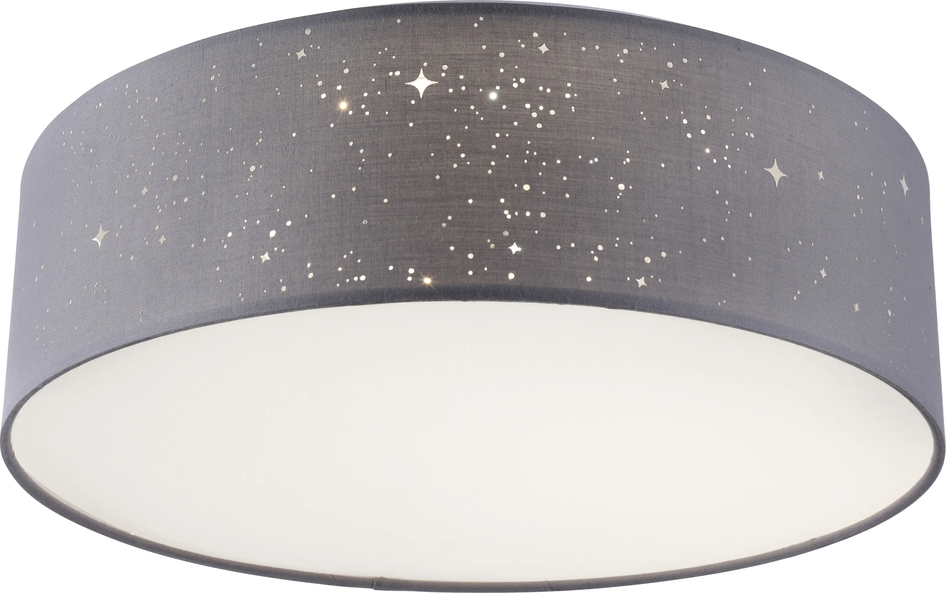 4043689974817_2701845 JustLight LED Deckenleuchte Mats Sternenhimmel Optik CCT grau