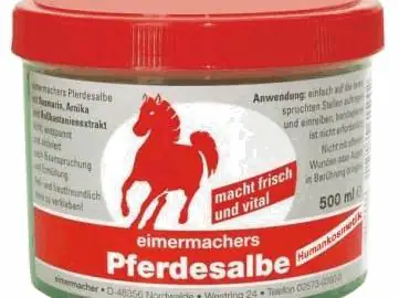eimermachers Pferdesalbe 500ml dermatest® sehr gut eimermachers Pferdesalbe 500ml dermatest® sehr gut