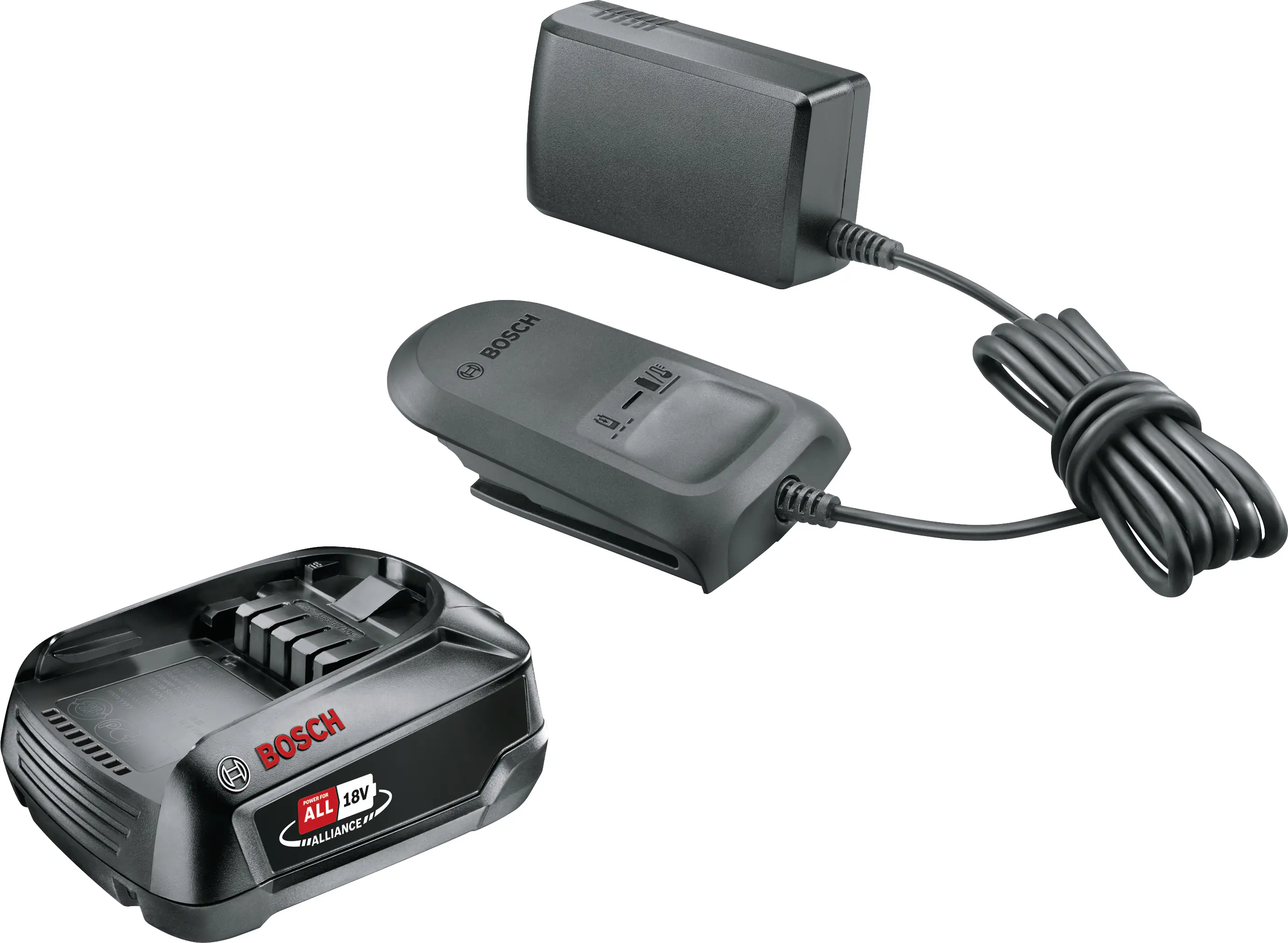 Bosch Akku Starter-Set 18 V 2,5 Ah Akku & Ladegerät Bosch Akku Starter-Set 18 V 2,5 Ah Akku & Ladegerät