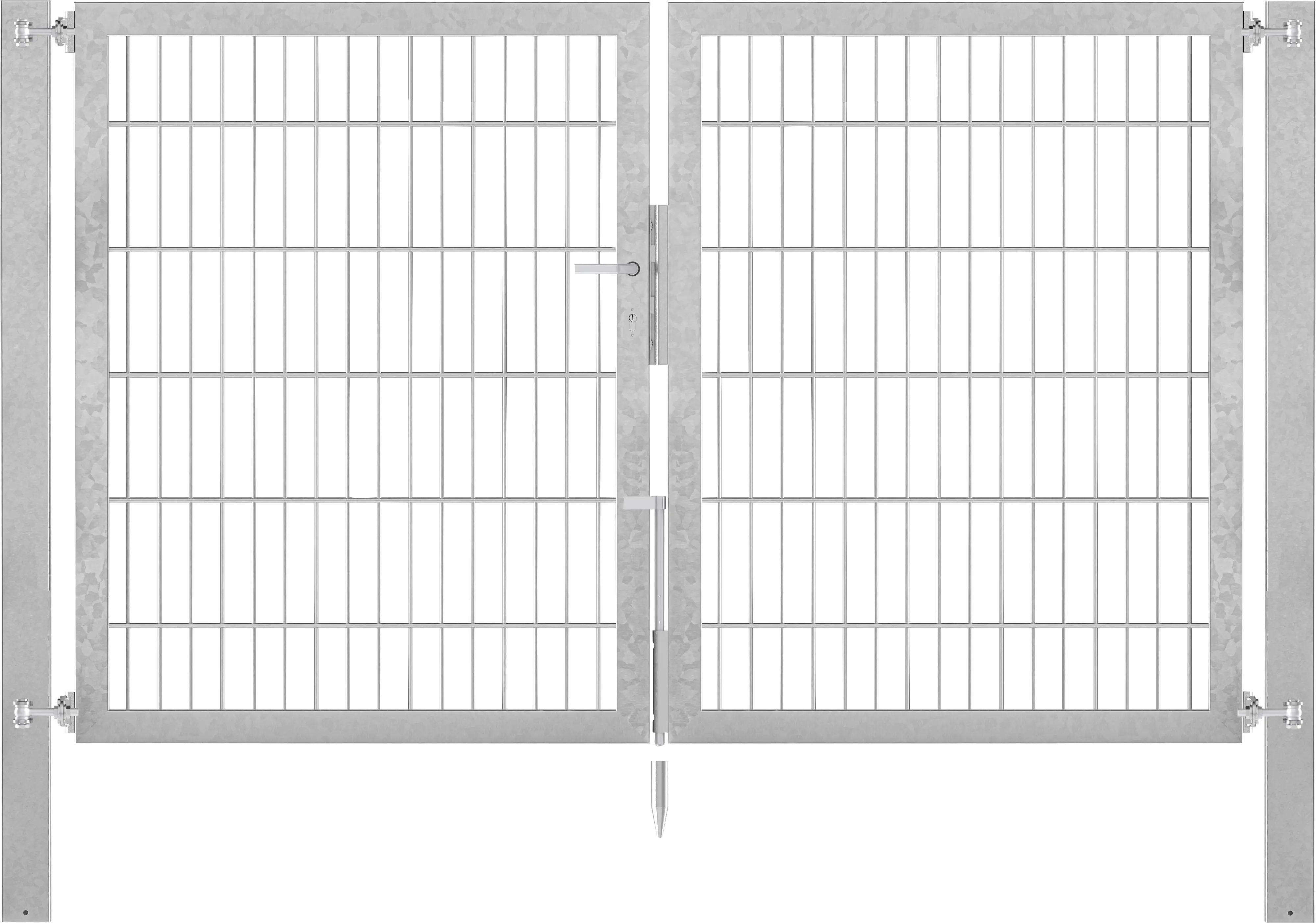 Alberts Doppeltor Flexo Plus feuerverzinkt 200 x 120 cm