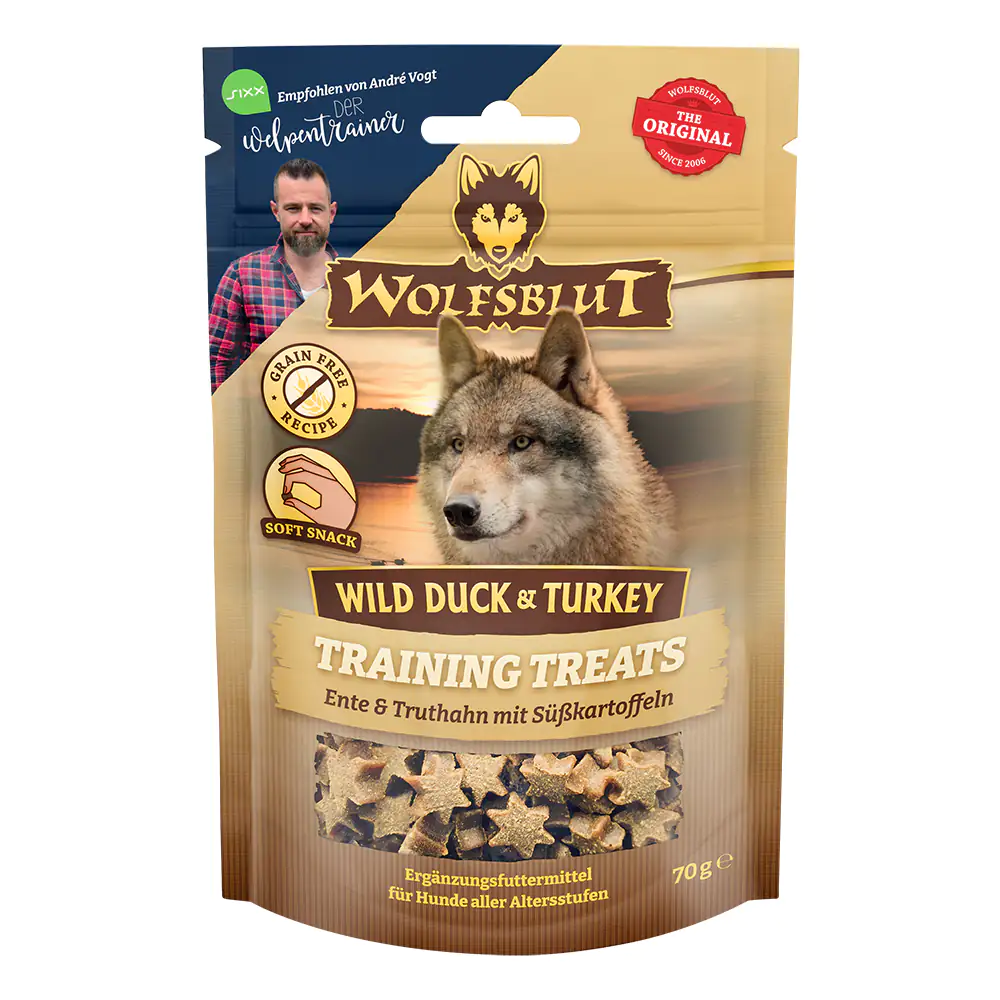 Wolfsblut Wild Duck & Turkey Training Treats - Ente & Truthahn 70 g