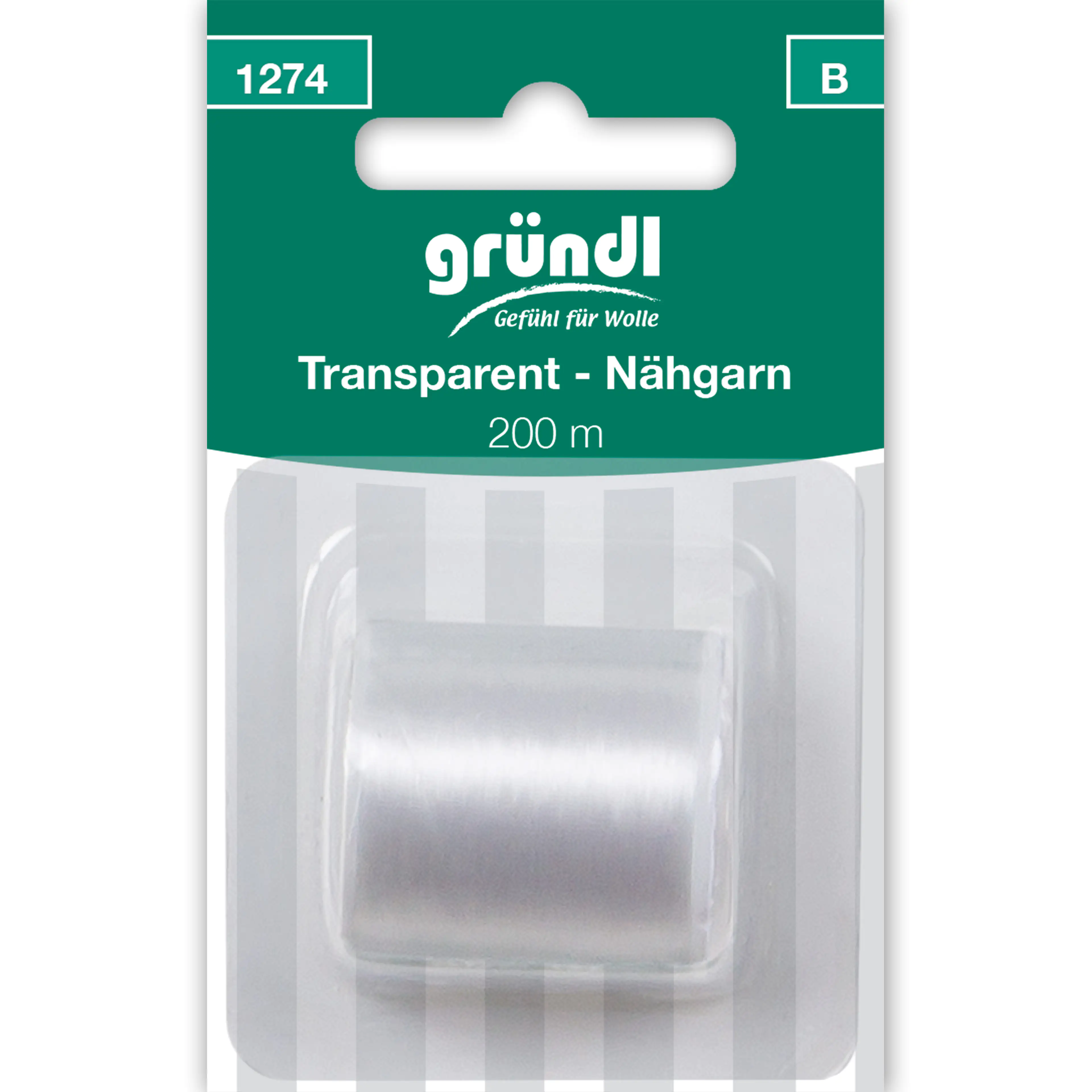 Gründl Transparent-Nähgarn Garnstärke 40 200 m