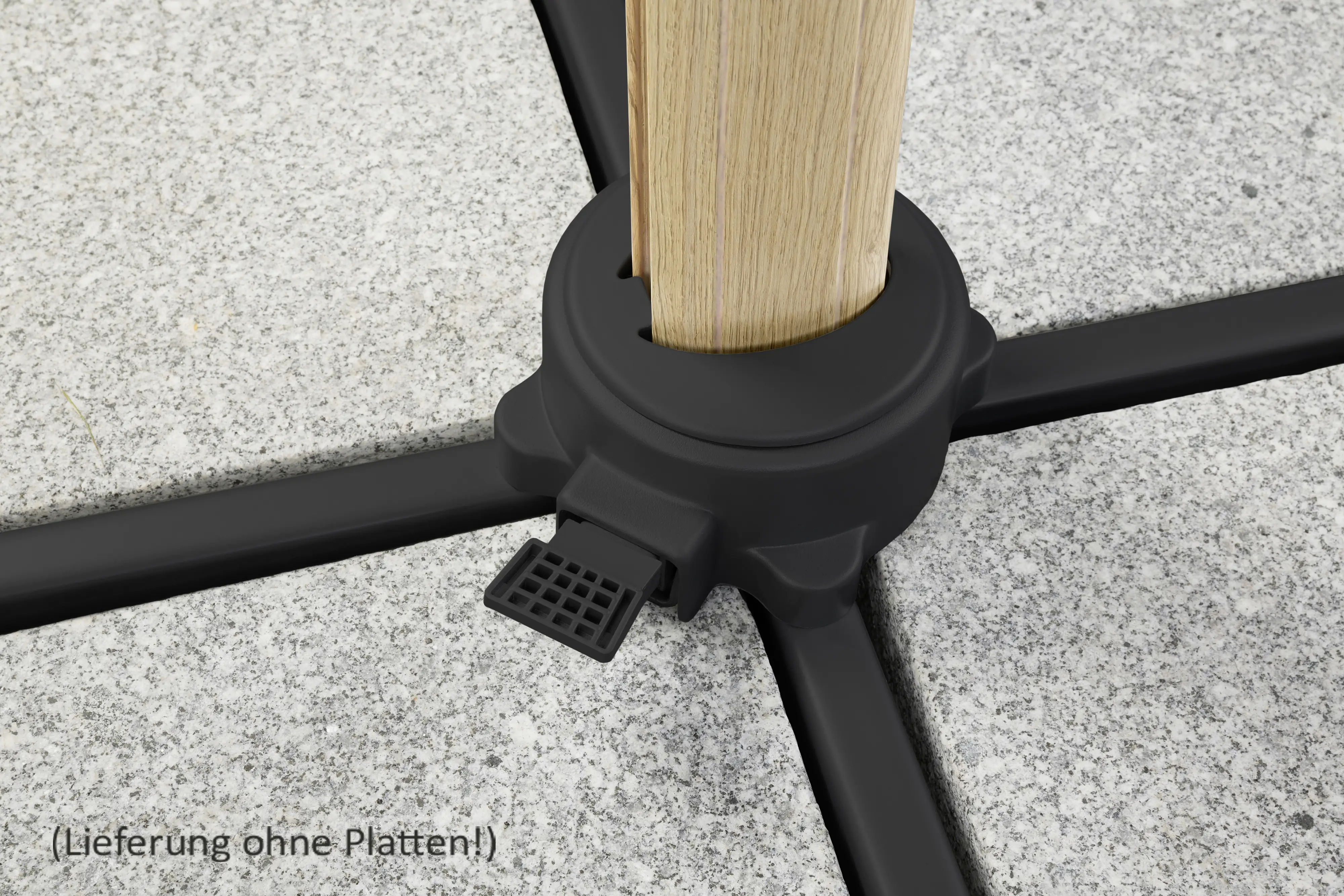 4000570729154_1802649 Schneider Sonnenschirm Rhodos Twist Woody anthrazit 300 x 300 cm
