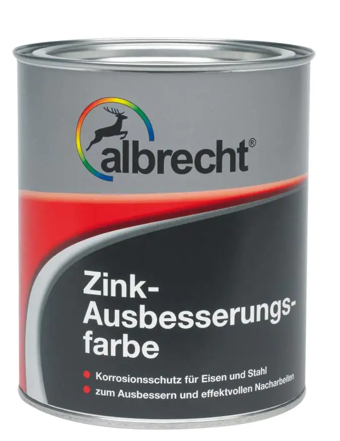 Albrecht Zink-Ausbesserungsfarbe 375 ml zinkhell Albrecht Zink-Ausbesserungsfarbe 375 ml zinkhell