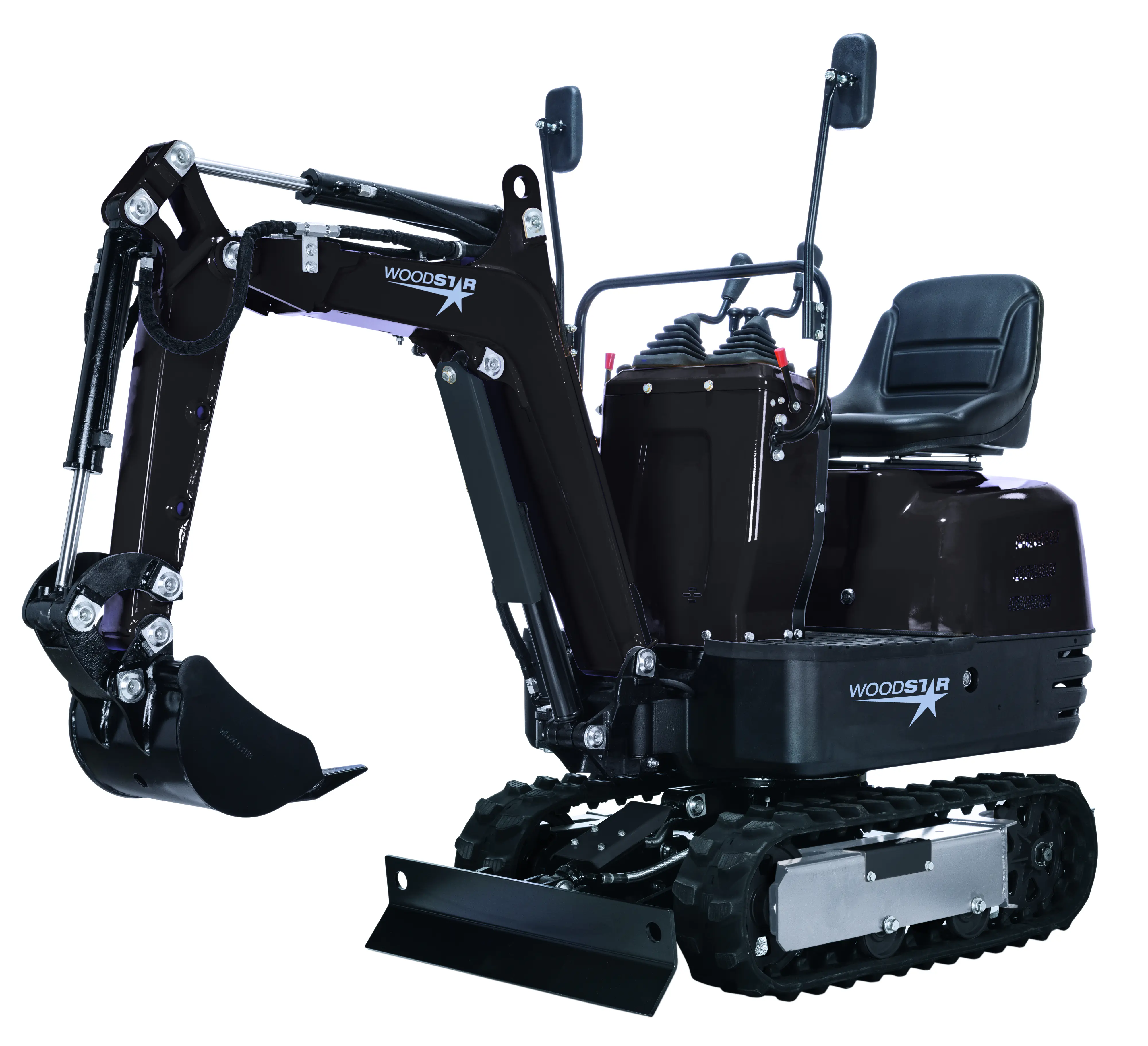 Woodster Mini-Bagger WMB800 mit 69 cm Spurbreite 8,5 PS