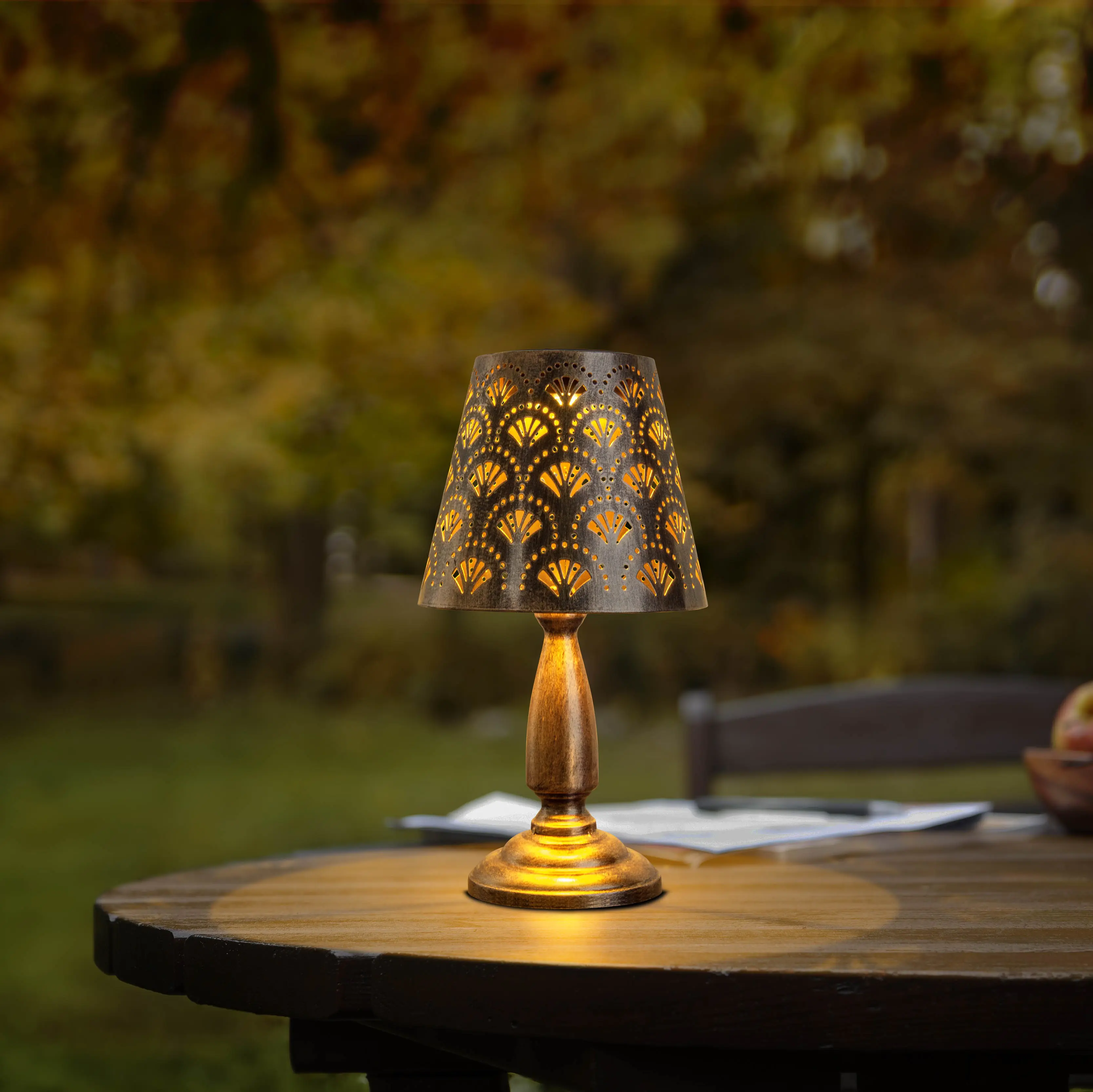 Light & More LED Solartischleuchte warmweiß Light & More LED Solartischleuchte warmweiß