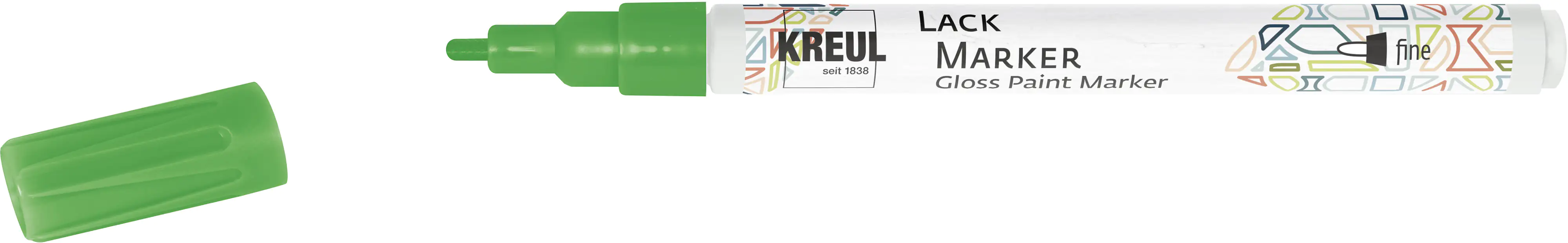 Kreul Lack Marker fine grün 1 - 2 mm