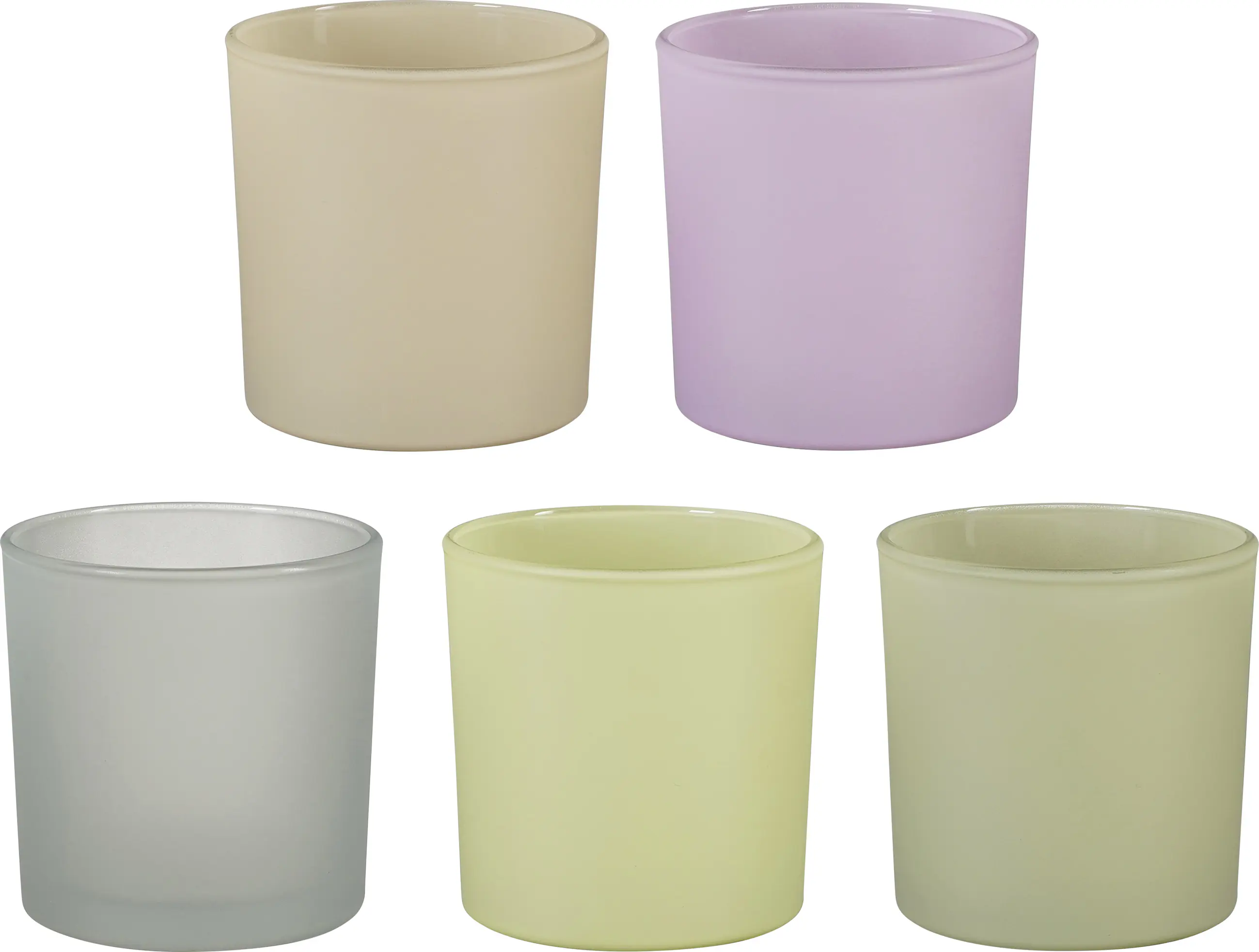 Mica Decorations Topf Kenny Glas Ø 10 x 10 cm in verschiedenen Farben