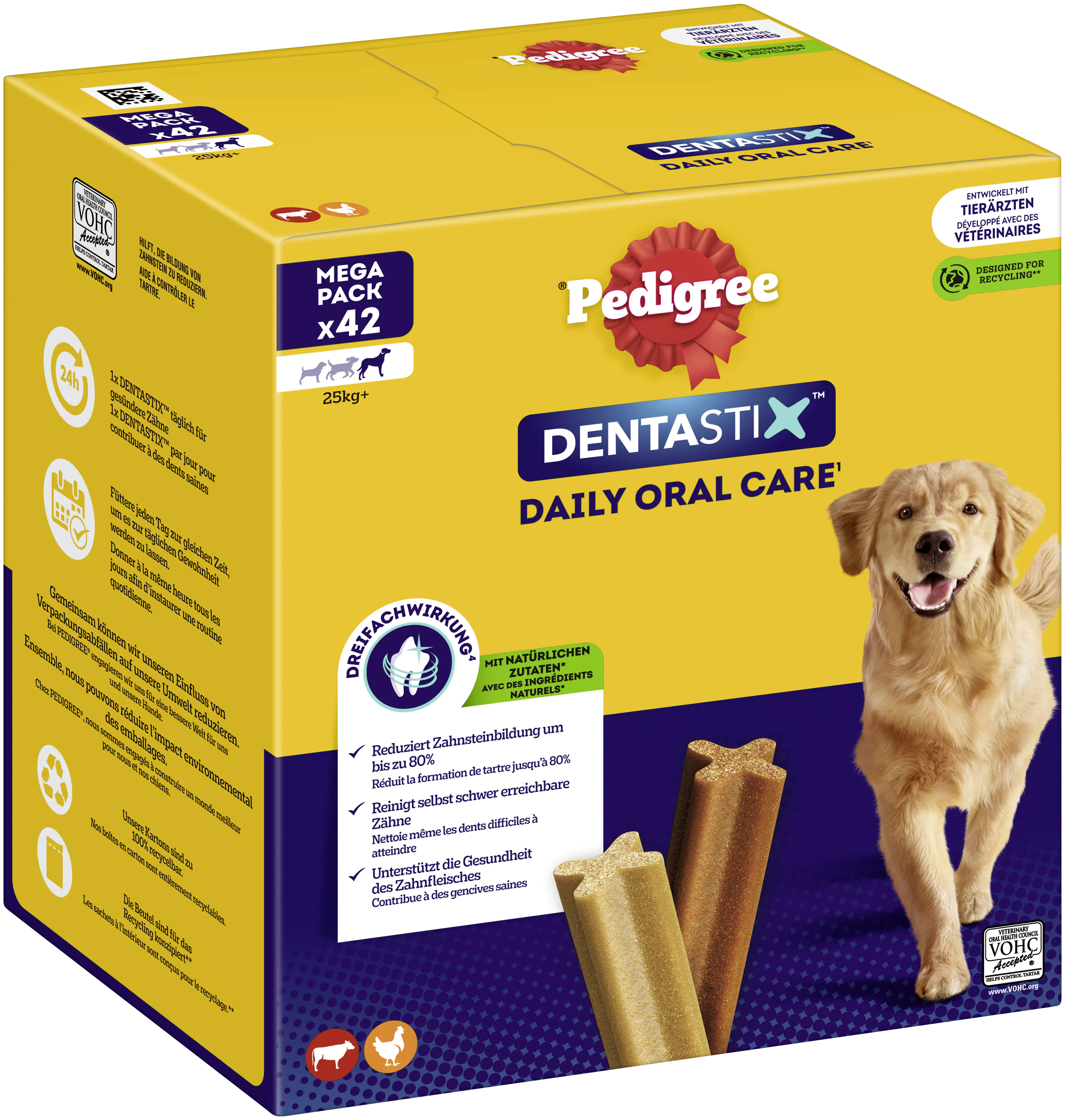 Pedigree Dentastix Adult Daily Oral Care Hundesnack 42 Stück
