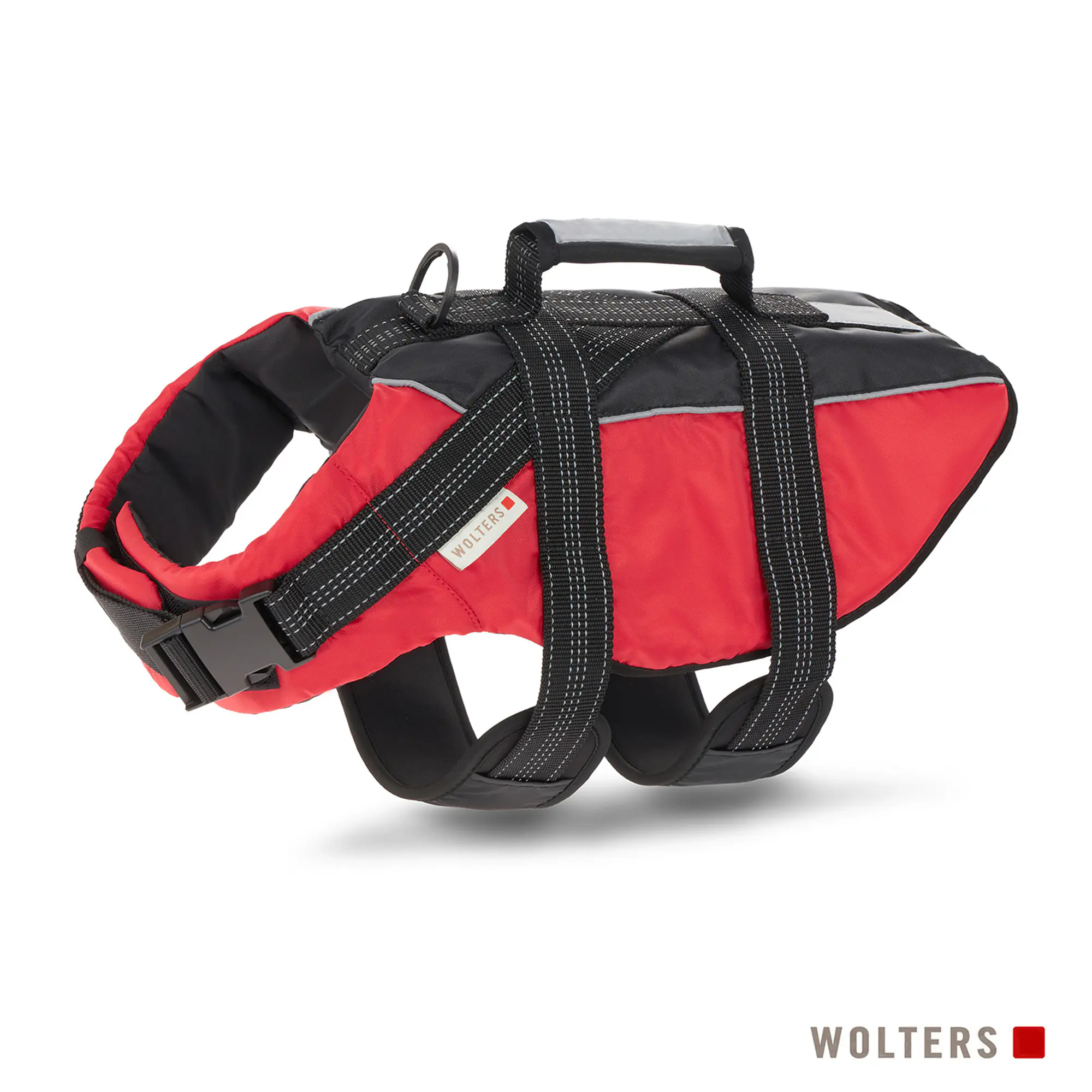 Wolters Watchout Schwimmweste für Hunde rot