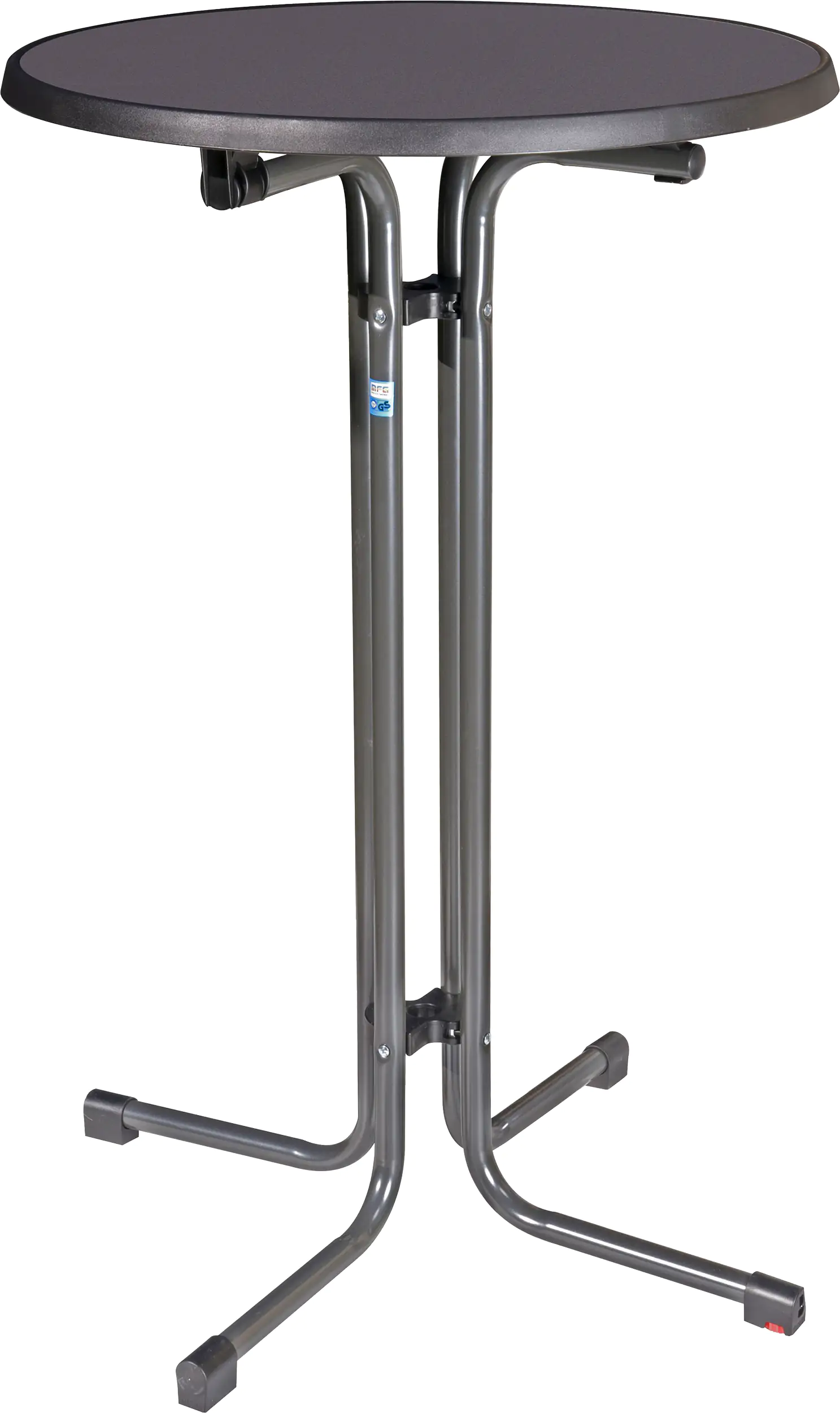MFG Stehtisch 110x80cm rund anthrazit
