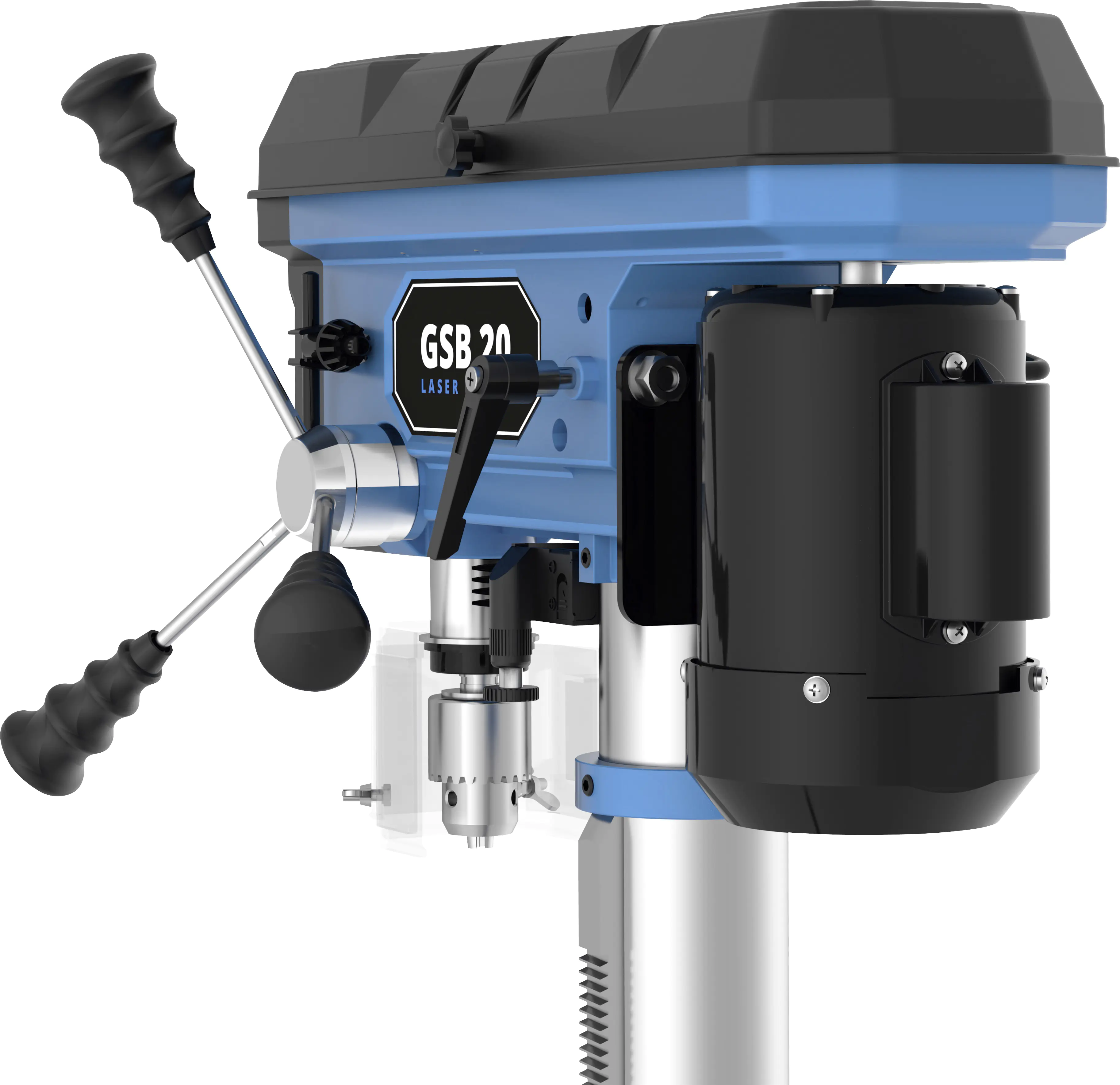Güde Säulenbohrmaschine GSB 20 LASER 500 Watt 500 U/min 2600 U/min