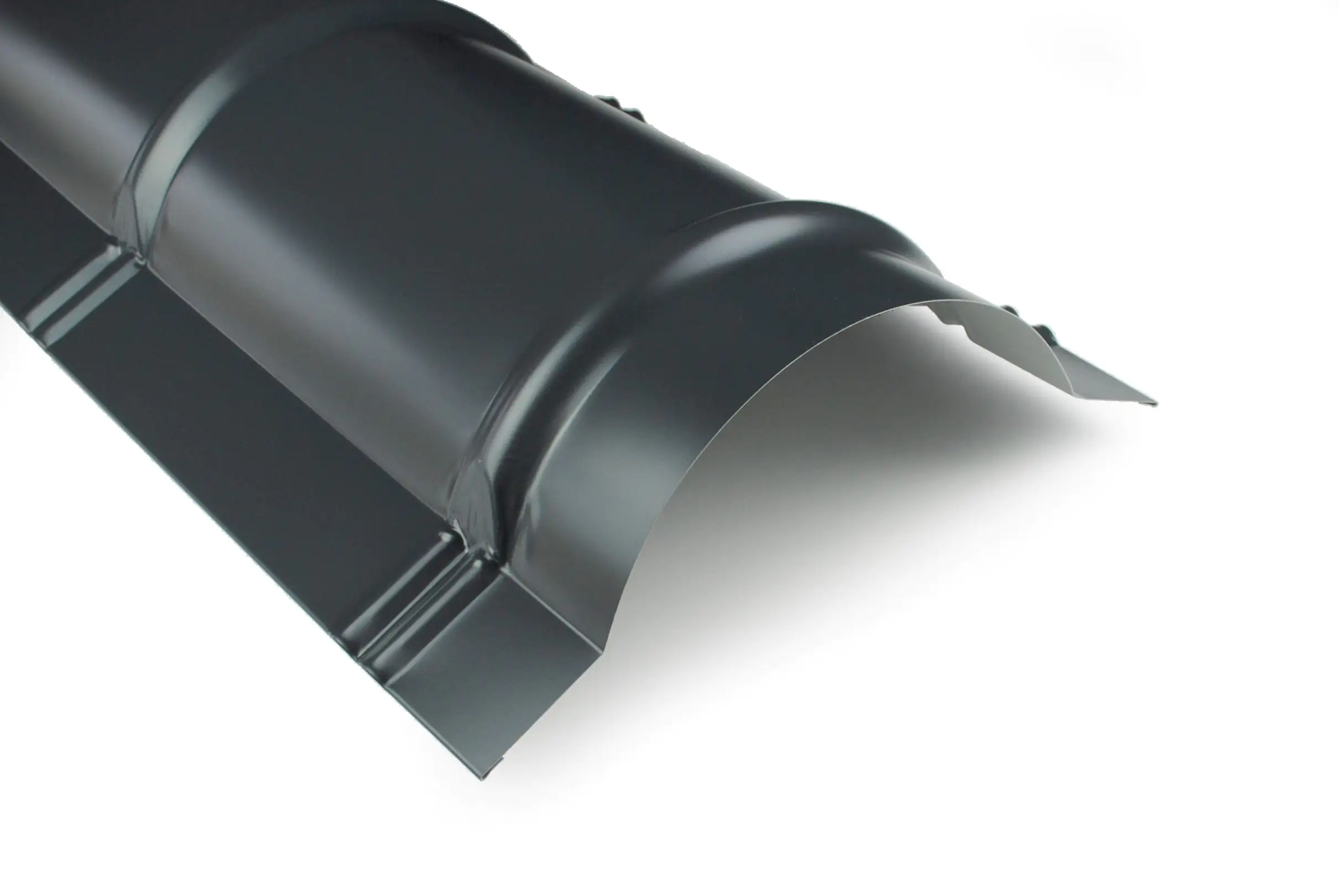 4031091803481 Weckman Firstblech halbrund 98,5 x 26 cm anthrazit