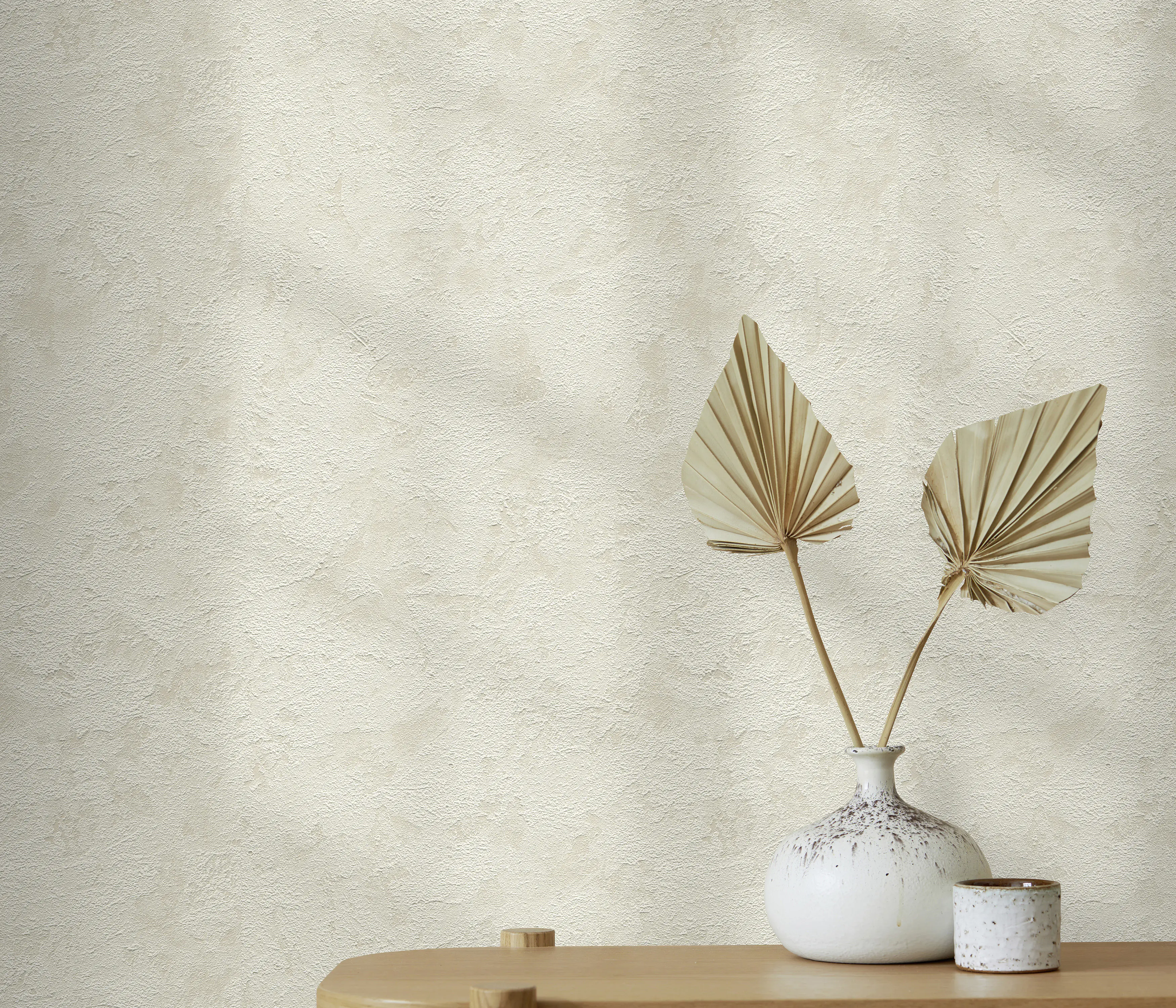 Erismann Vliestapete Uni beige 10,05 x 0,53 m