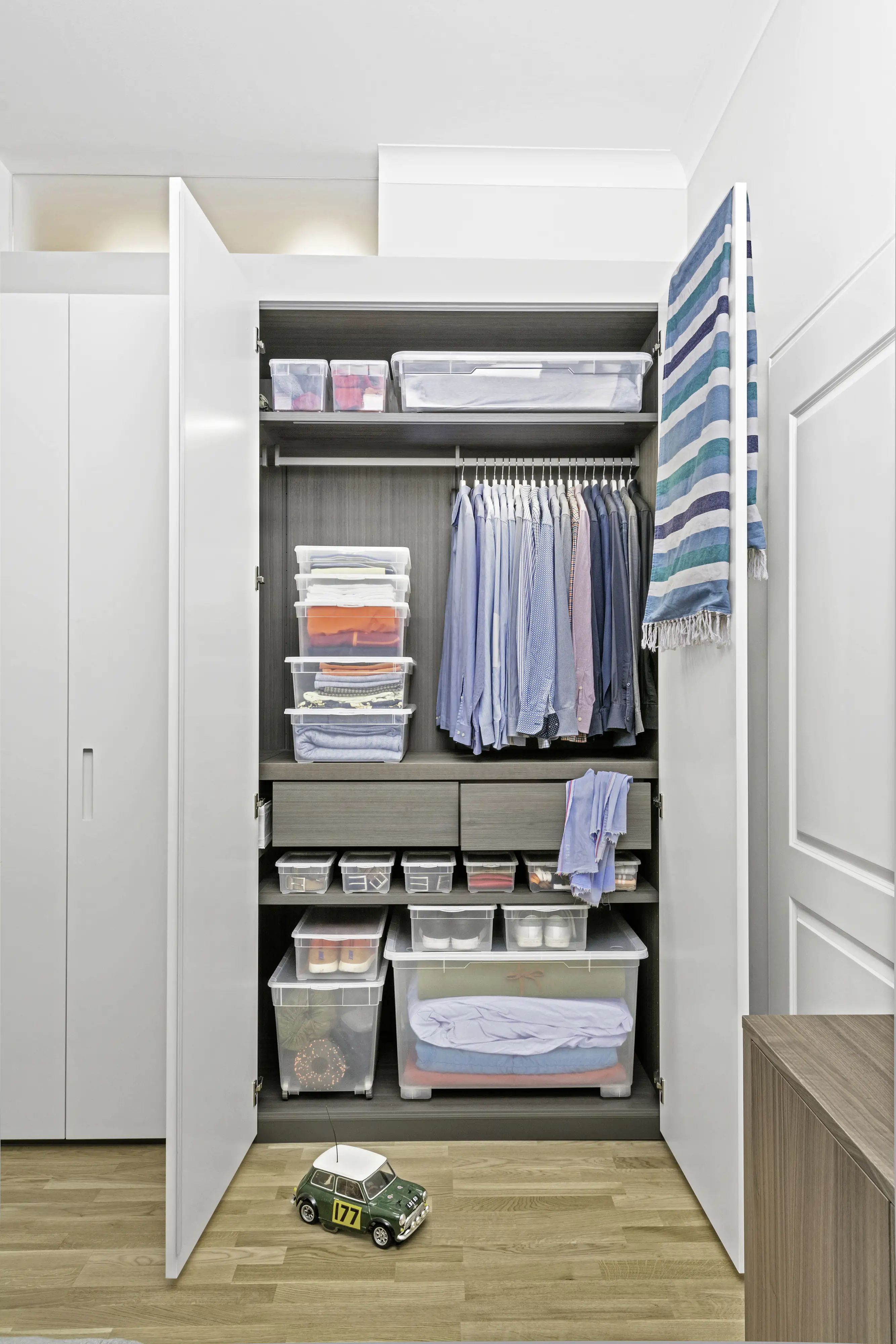 Rotho Aufbewahrungsbox Clear small inkl. Deckel 2 L transparent