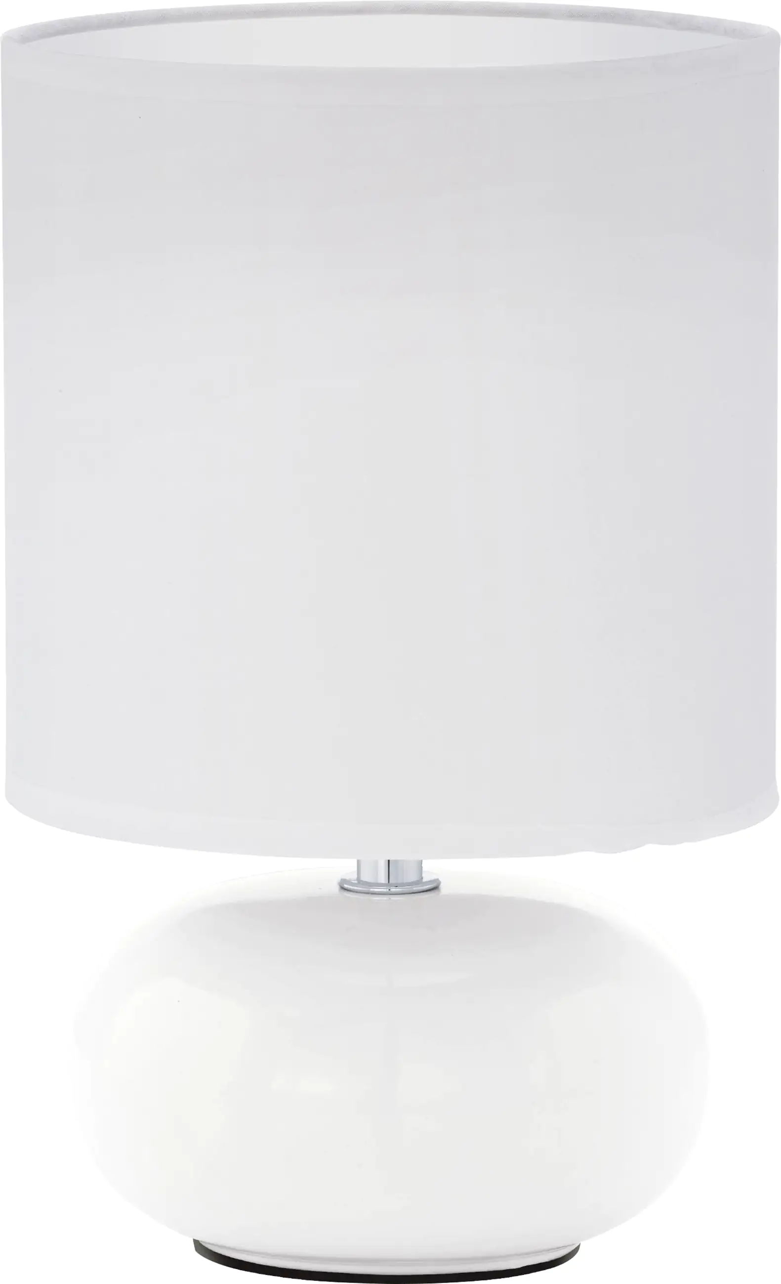 Eglo Tischleuchte Trondio weiß 27 x 15 cm E14
