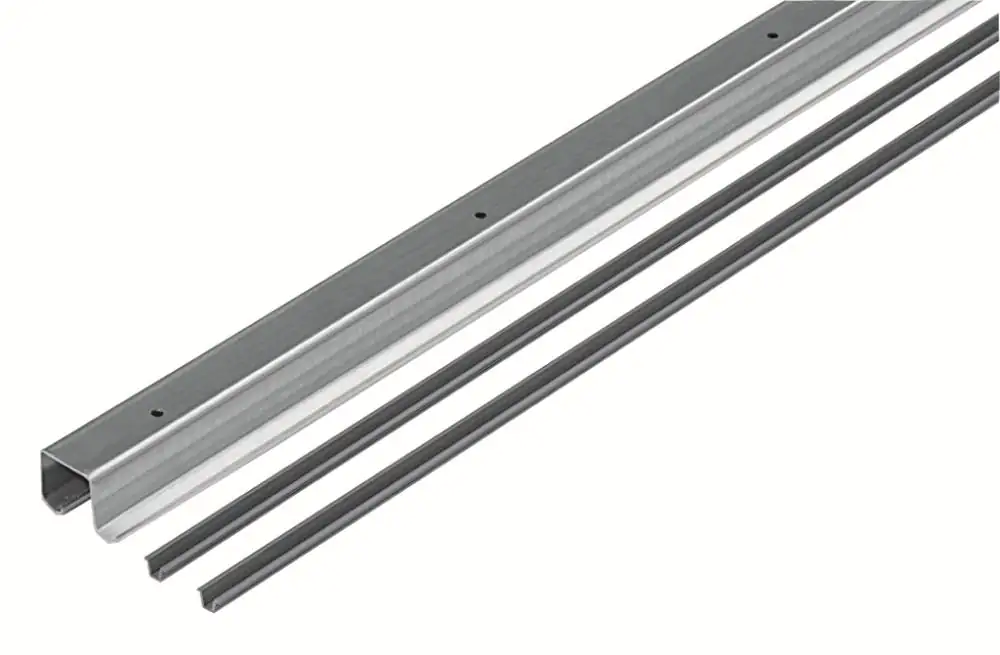 Hettich Doppellauf- und Führungsprofil 2000 mm Kunststoff/Stahl, 1 Stück