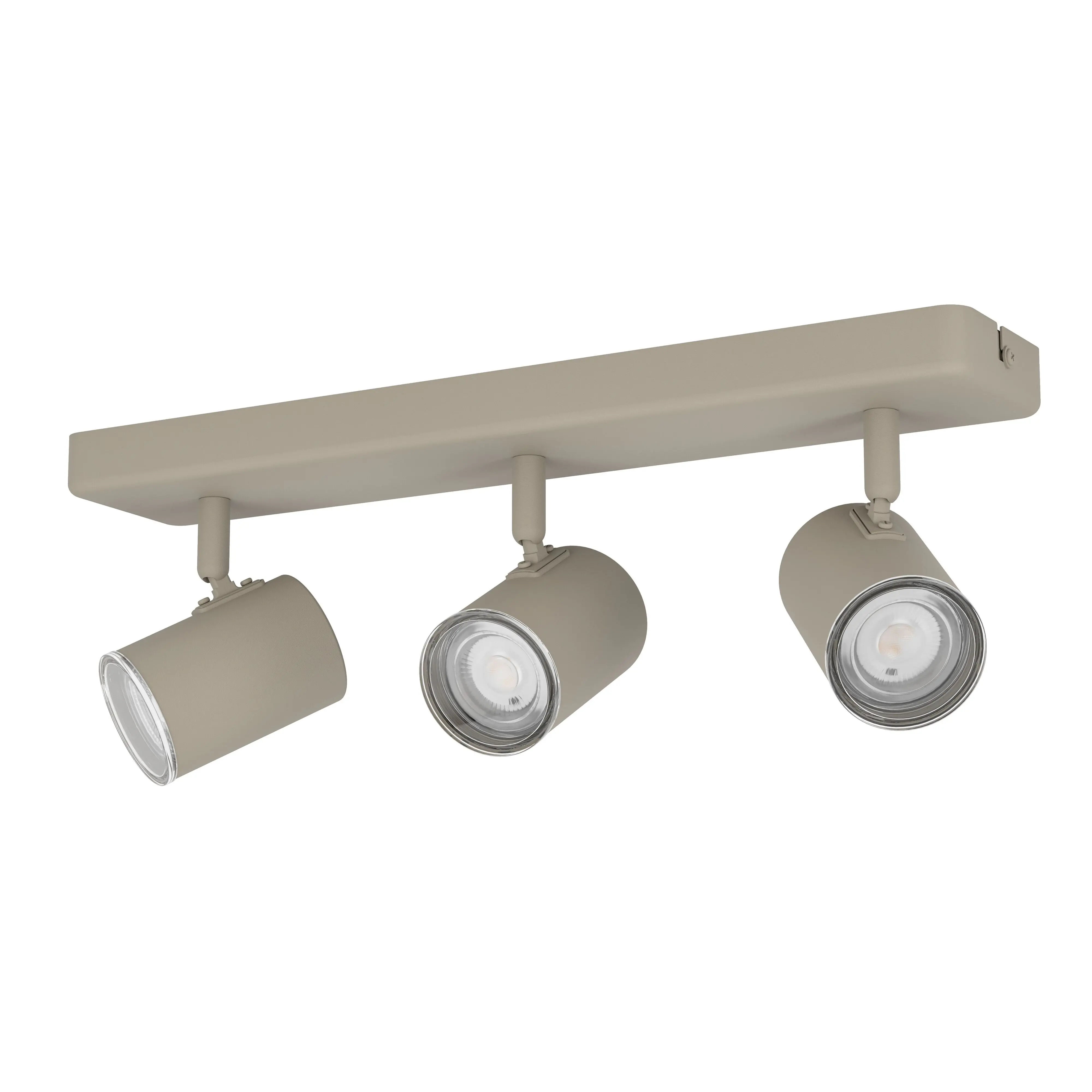 Eglo Deckenstrahler Balken Consuma sandfarben 3er GU10