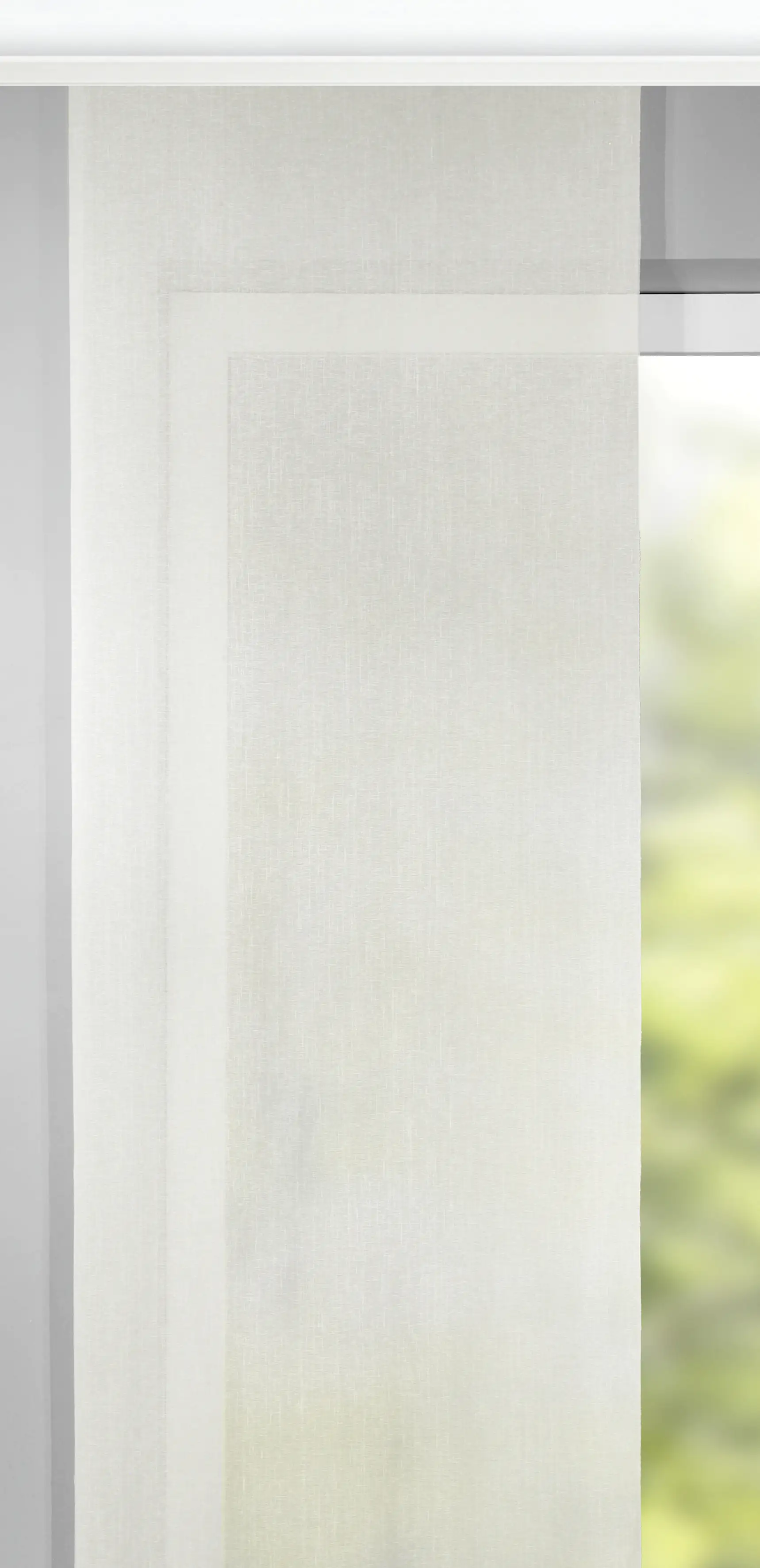 Neusser Collection Flächenvorhang Uni offwhite, 60 x 280 cm