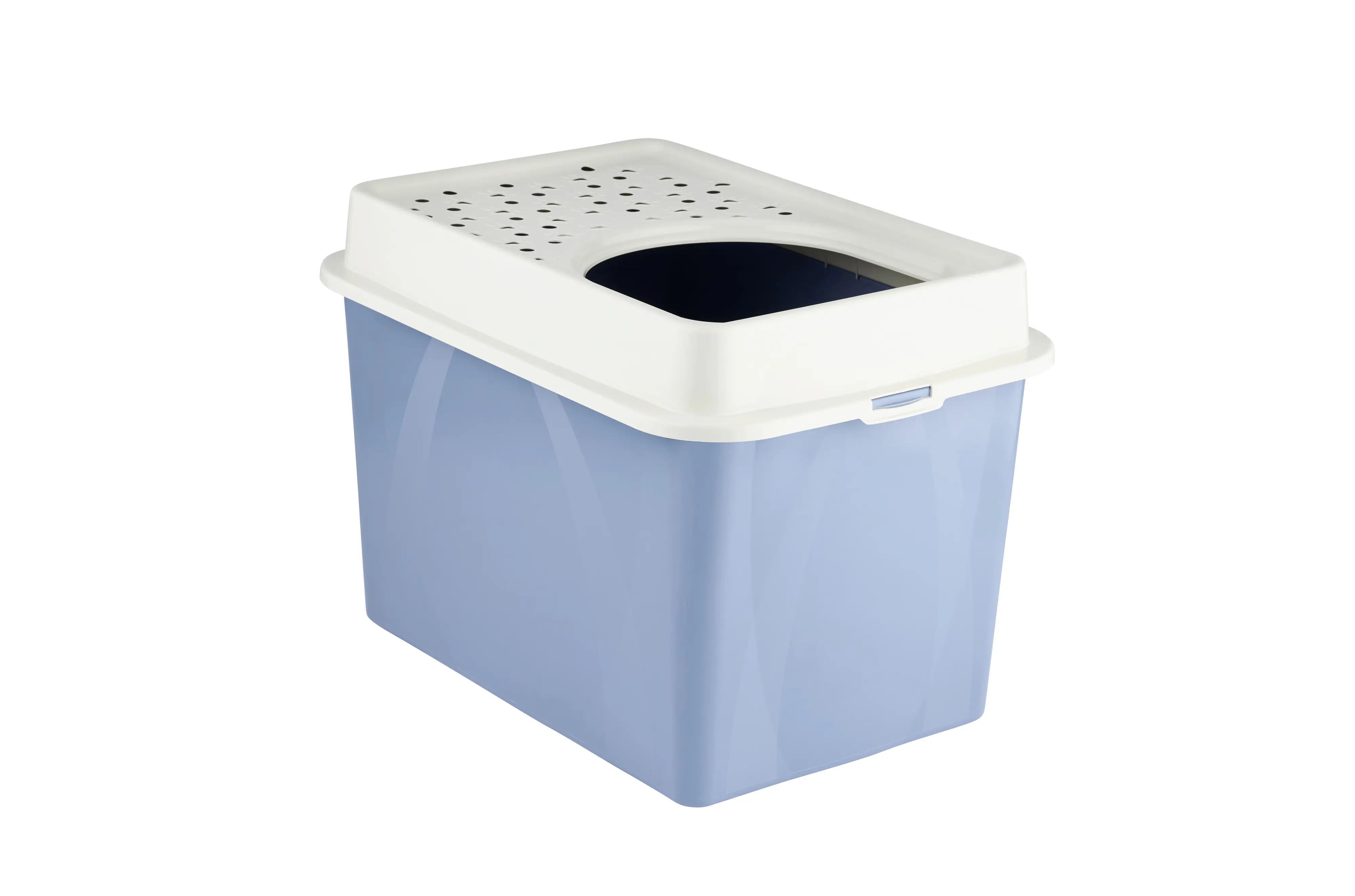 Rotho Katzentoilette Eco Berty Horizon blue 57 x 39 x 40 cm