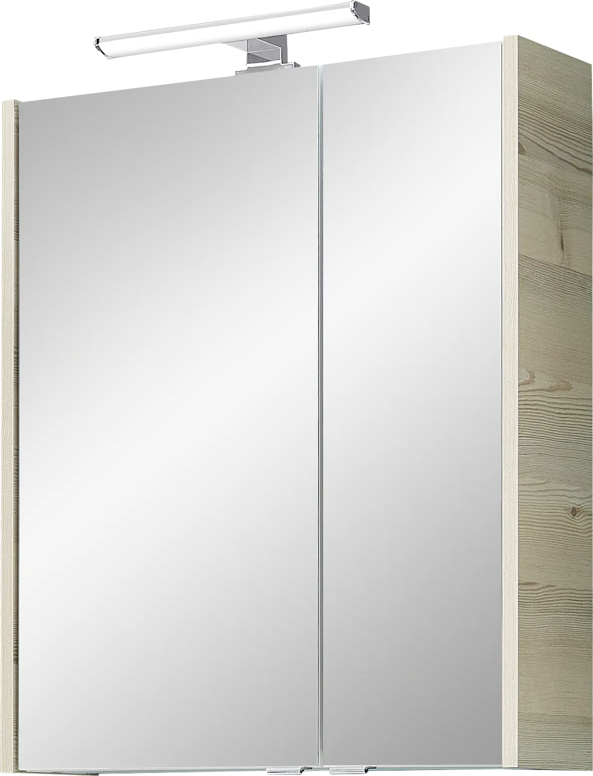 Pelipal Spiegelschrank Quickset 85-III LED-Aufsatzleuchte Polar Pinie 60 cm