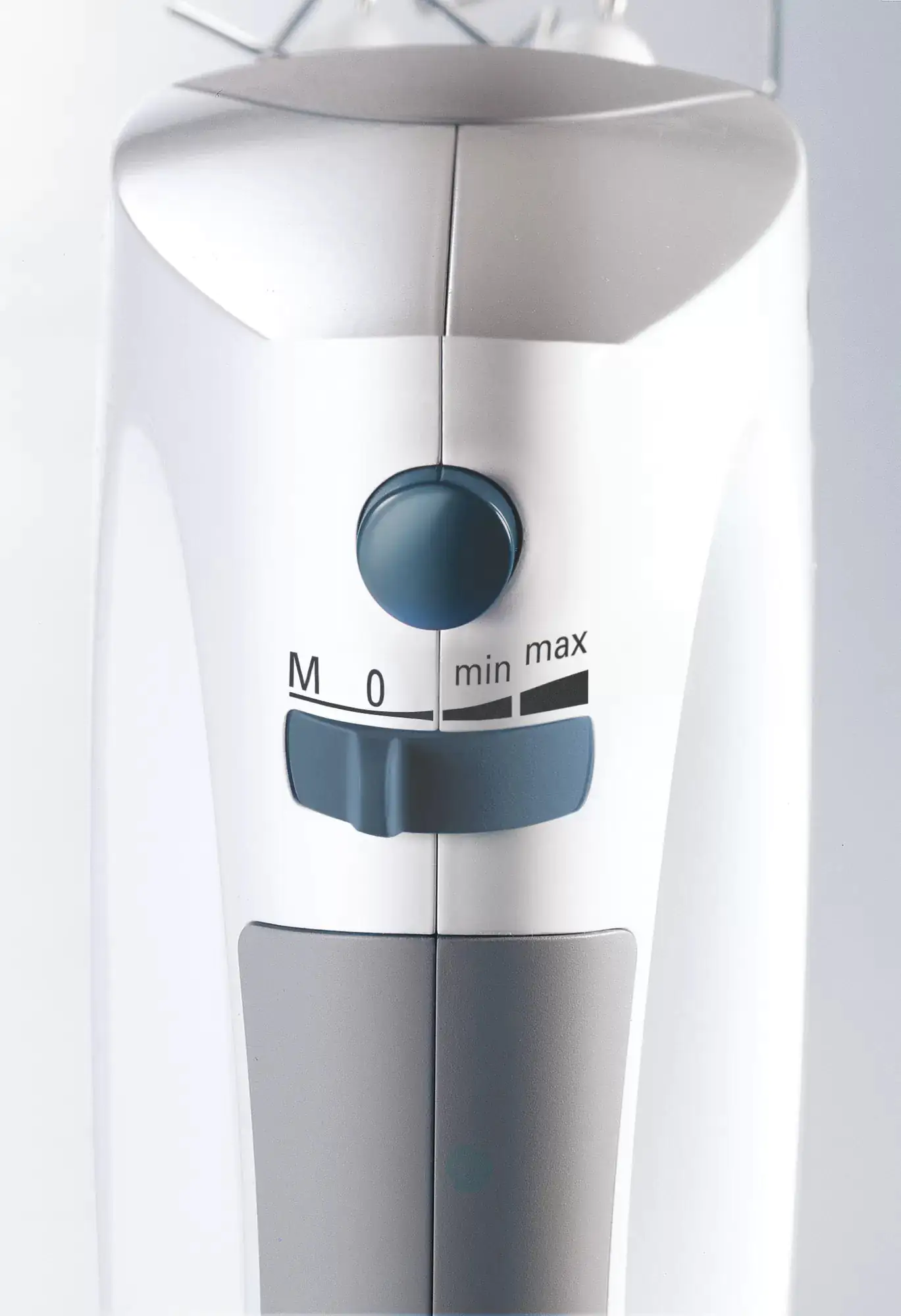 Siemens Handmixer MQ95020N weiß-blau 300 Watt, 4 Stufen