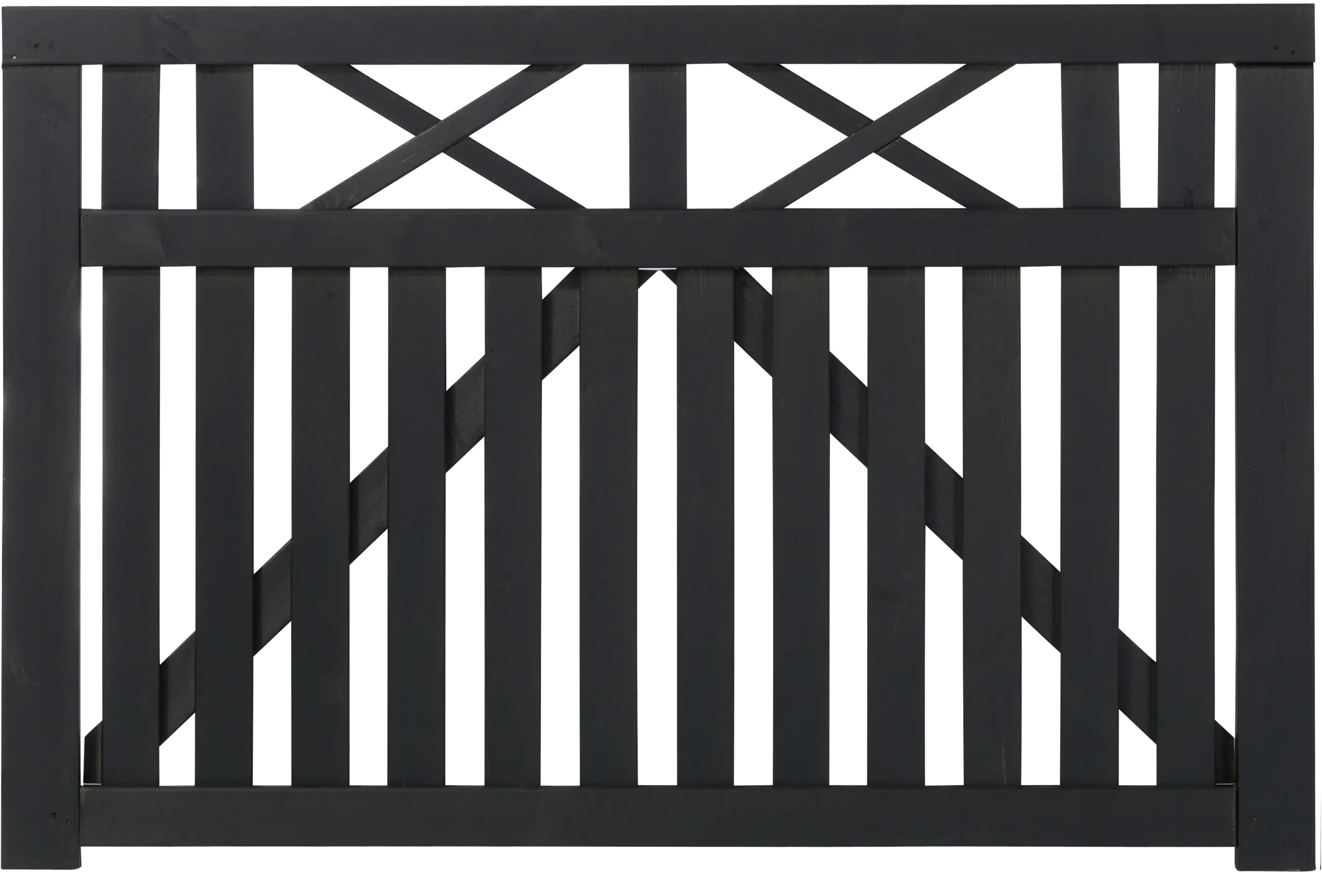 Plus Zauntor Vinesse 150 x 98 cm schwarz Plus Zauntor Vinesse 150 x 98 cm schwarz