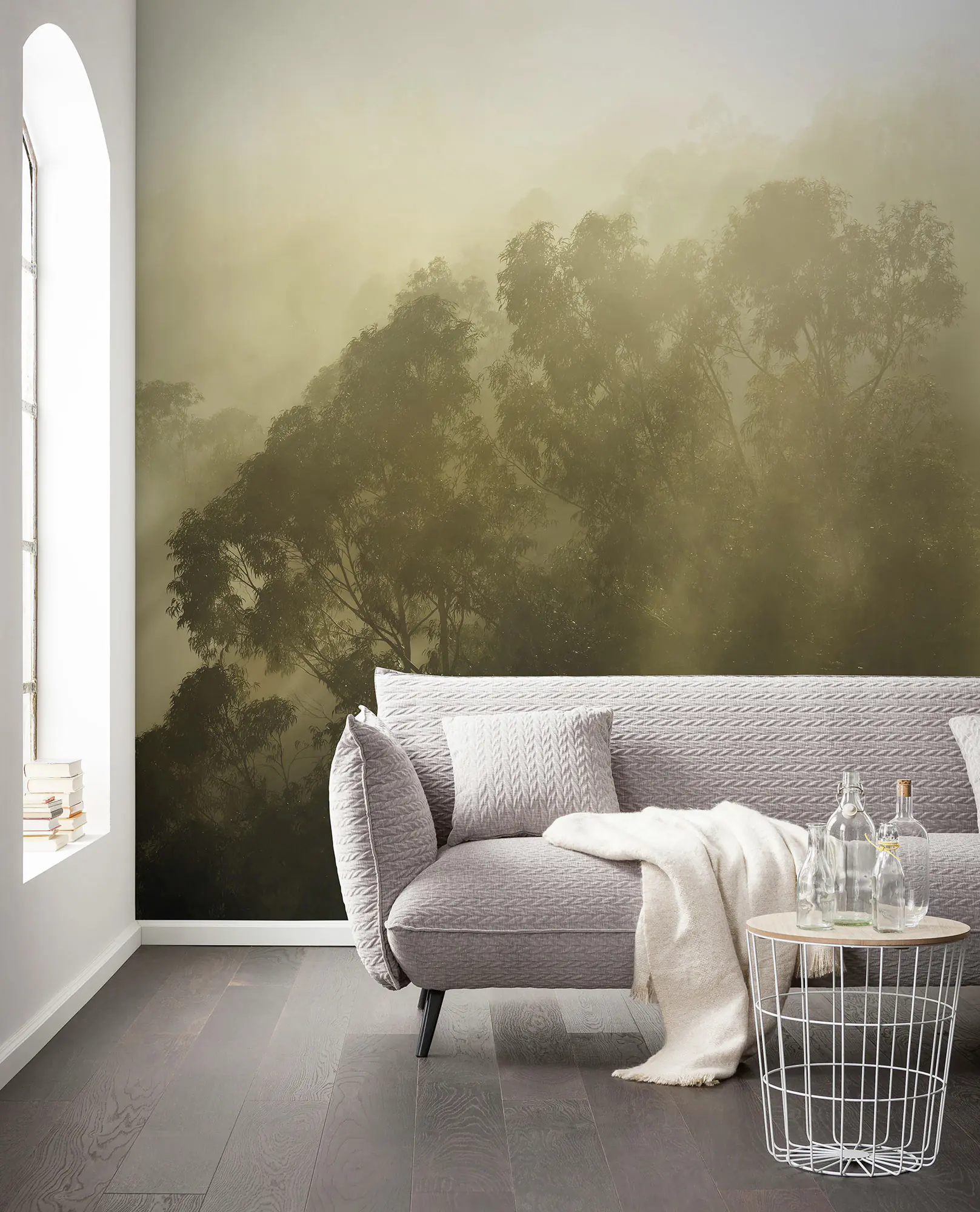 Komar Vlies Fototapete Mity Mountain 300 x 250 cm 
