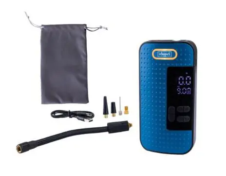 Scheppach Akku Handkompressor AC10/8V mit 5 Betriebsmodi