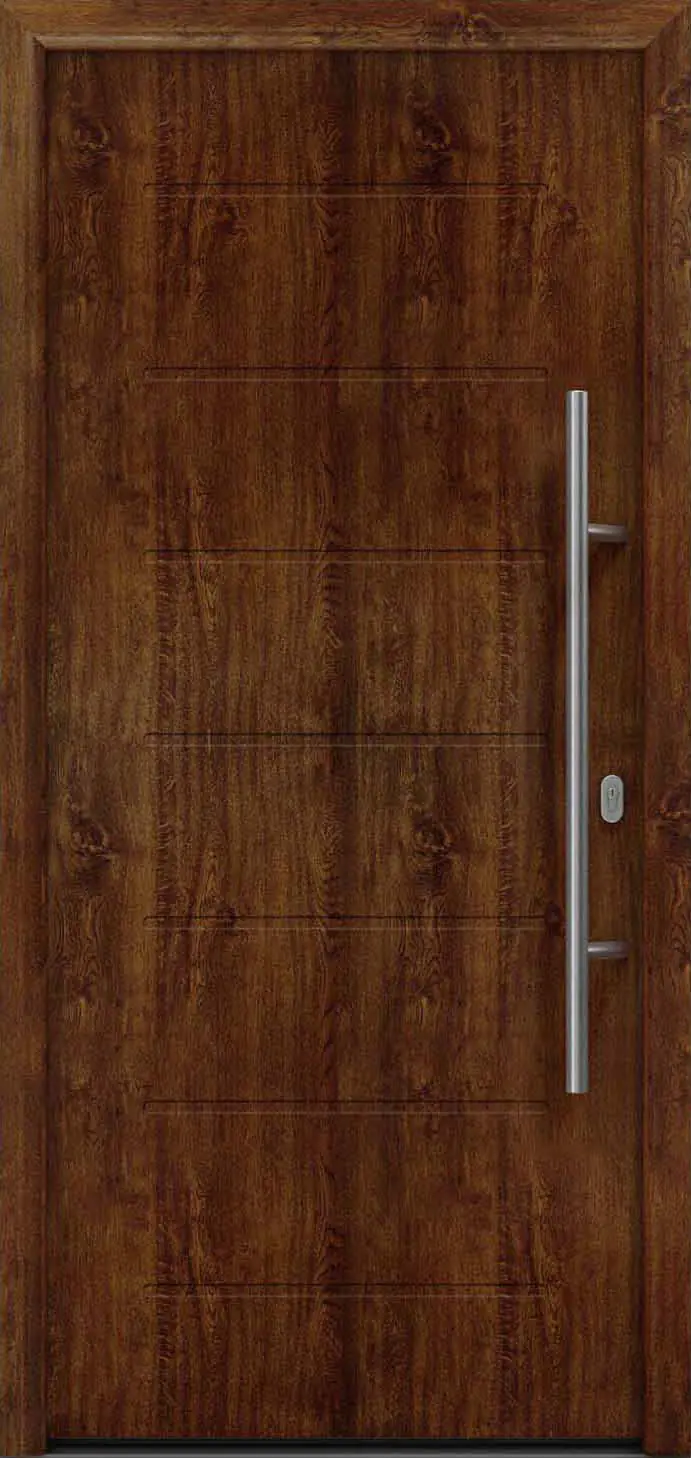 EcoStar Haustür ISOPRO IP 015 dark oak 110 x 210 cm EcoStar Haustür ISOPRO IP 015 dark oak 110 x 210 cm