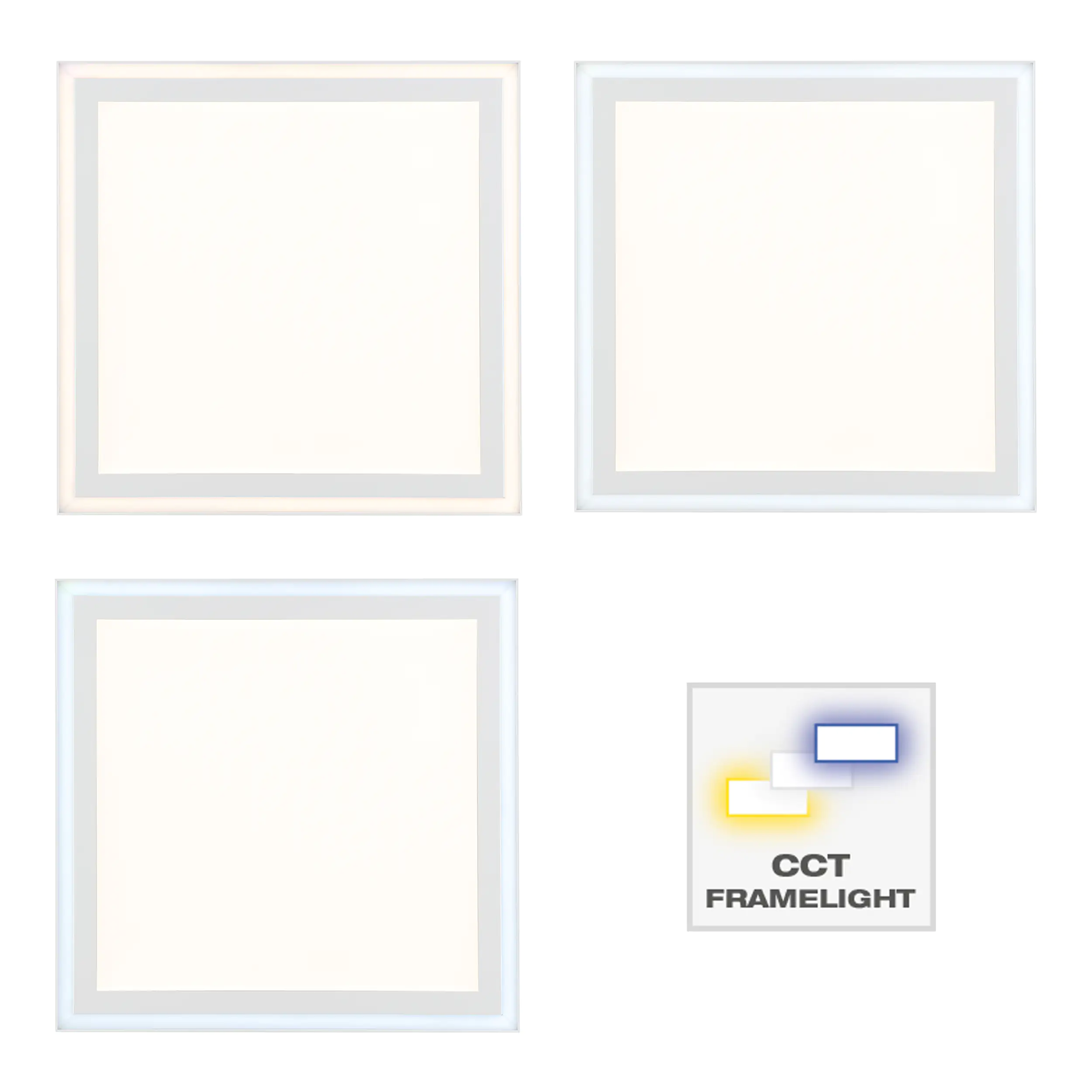Brilliant LED Deckenleuchte Laurice CCT Frame-Light 40 cm 24 W